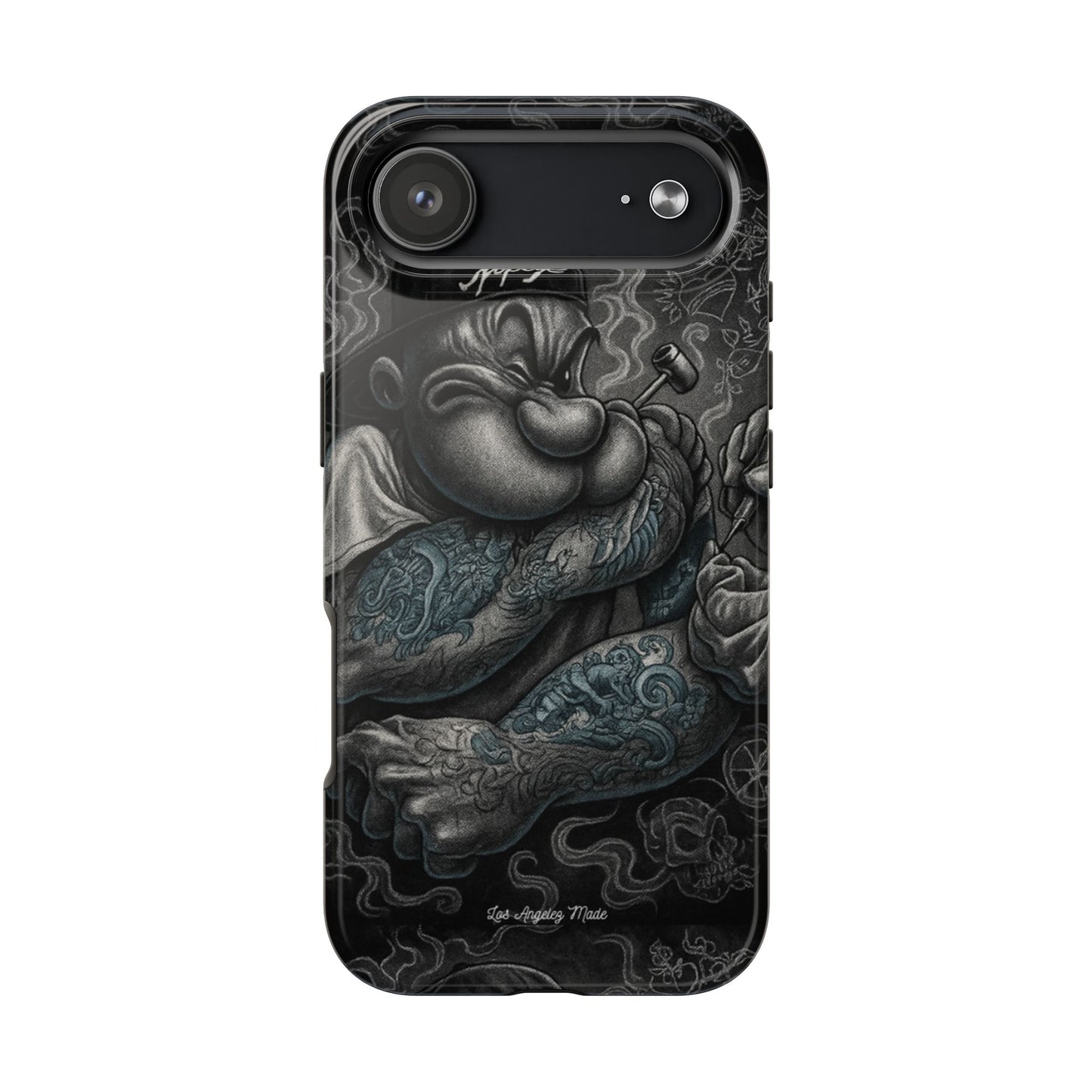 Los Angelez Made x Popeye Getting Tatted Tough Phone Case