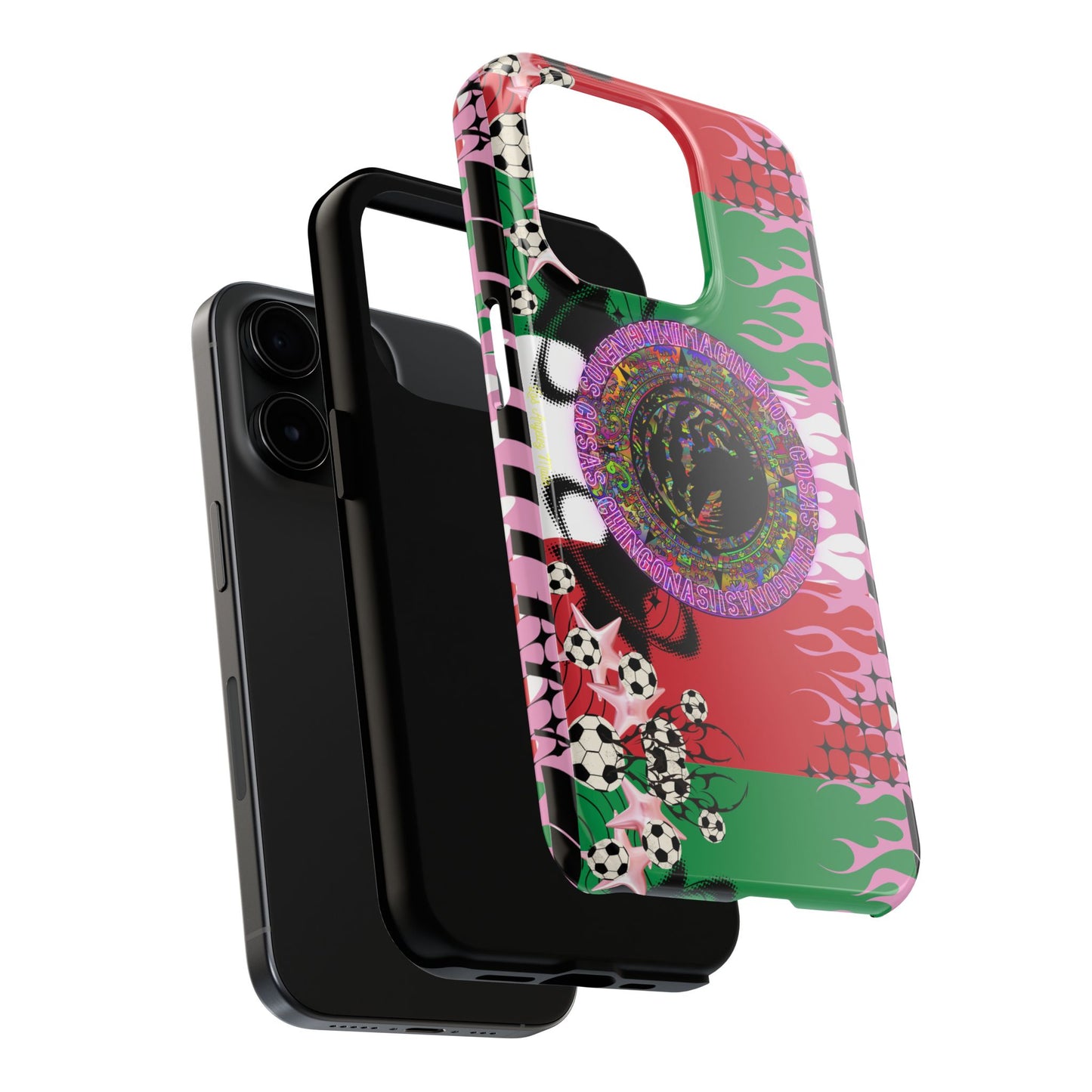 Los Angelez Made x Mexican Flag Tough Phone Case