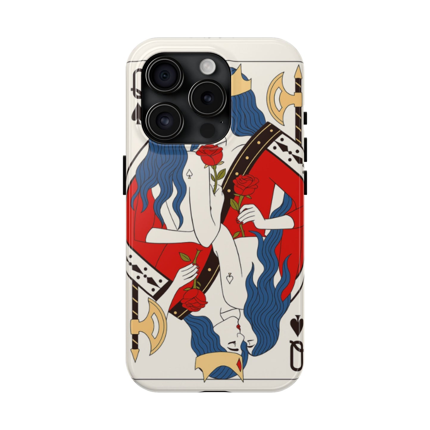 Los Angelez Made x Two Queens Card Tough Phone Case