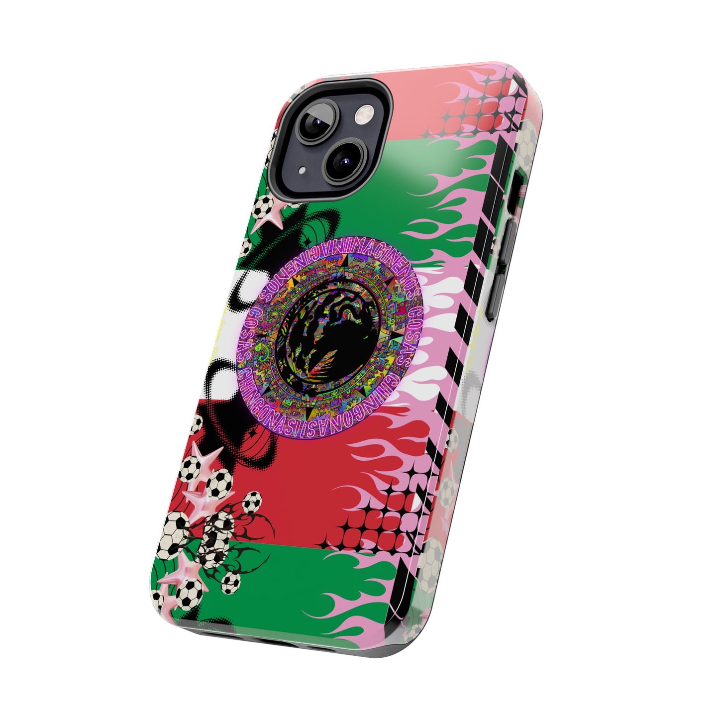 Los Angelez Made x Mexican Flag Tough Phone Case