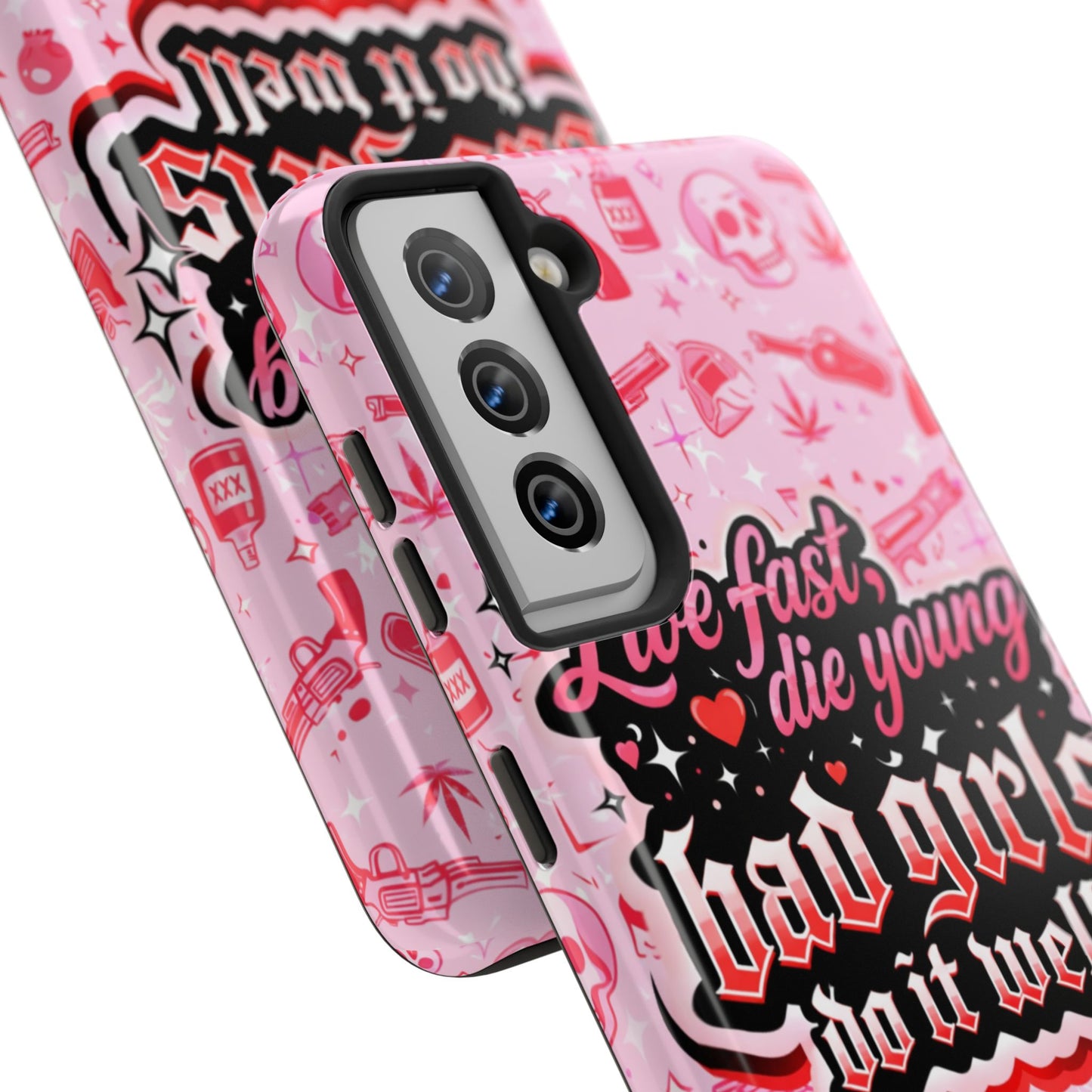 Los Angelez Made x "Live Fast, Die Young'' Tough Phone Case