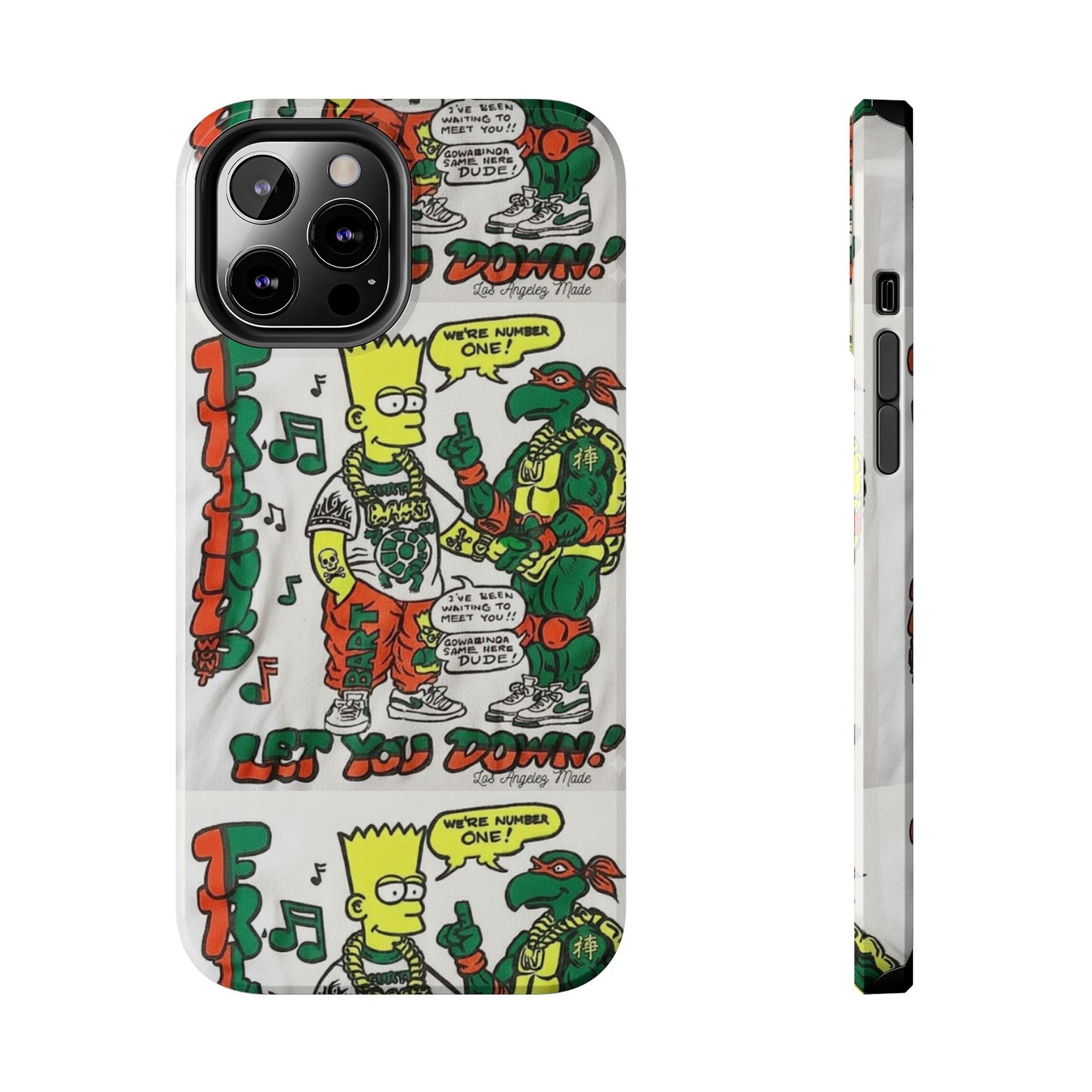 Los Angelez Made x Bart & TMNT Tough Phone Case