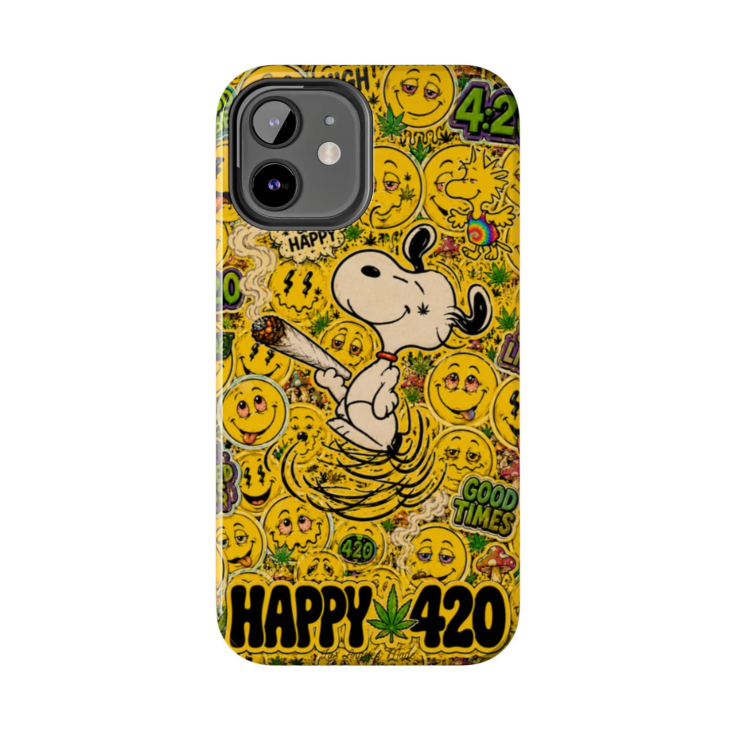 Los Angelez Made x 420 Happy Snoopy Tough Phone Case