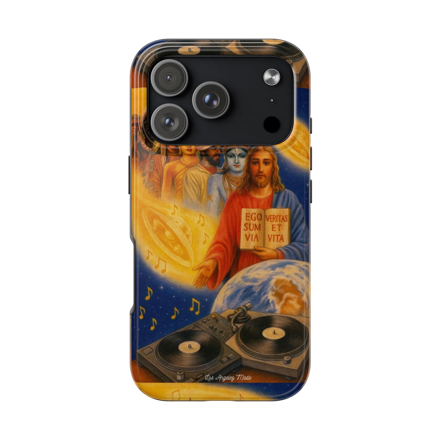 Los Angelez Made x God Is A DJ Tough Phone Case