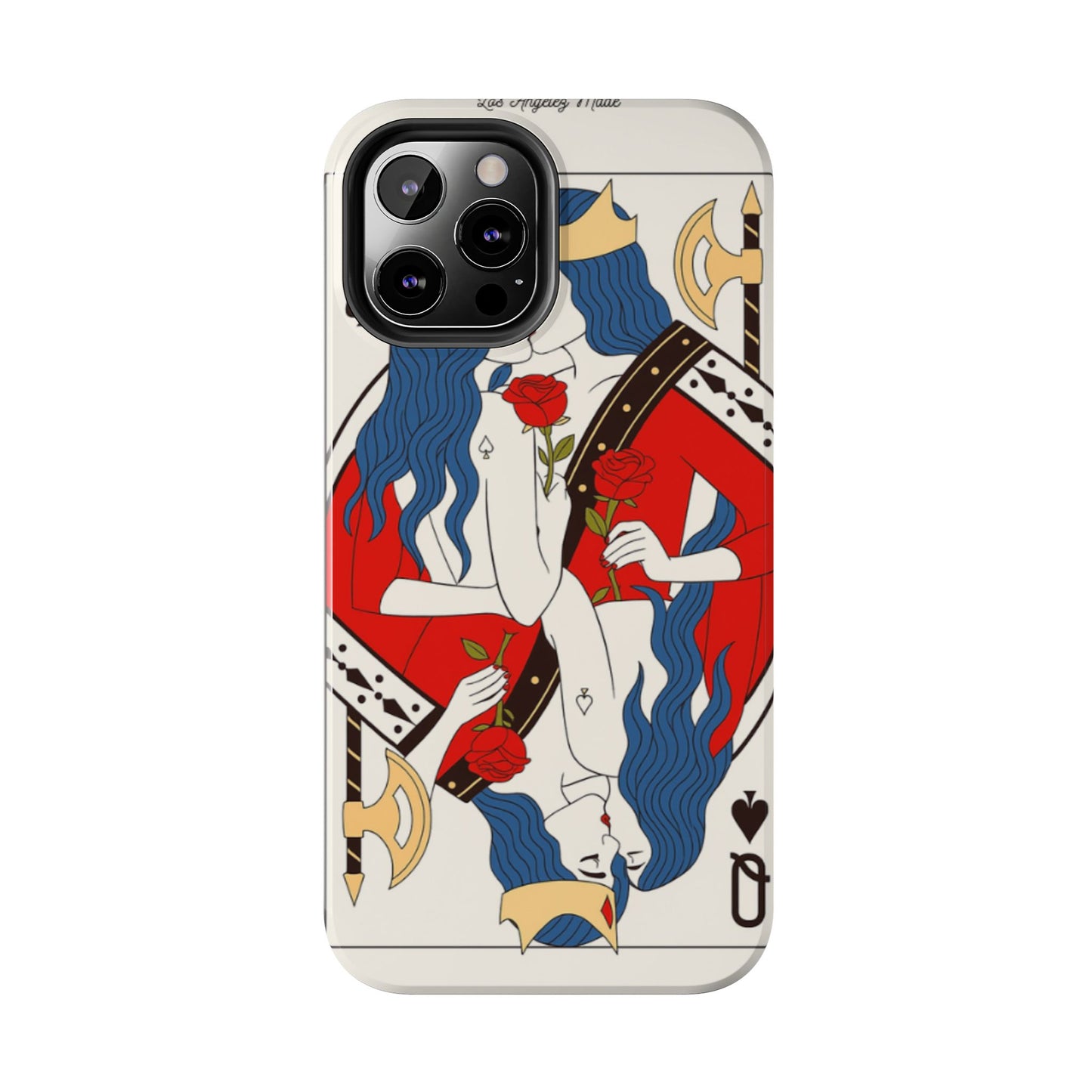 Los Angelez Made x Two Queens Card Tough Phone Case