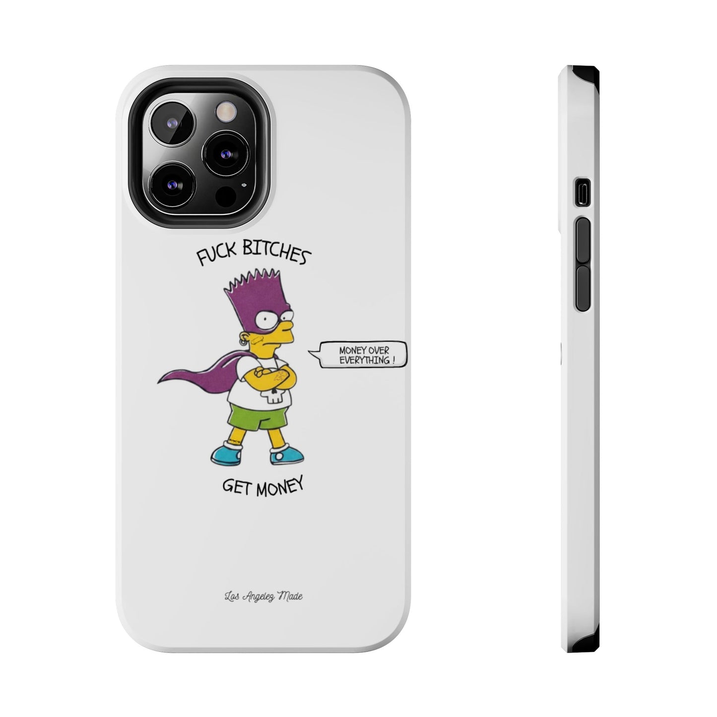 Los Angelez Made x Bart Get Money Tough Phone Case