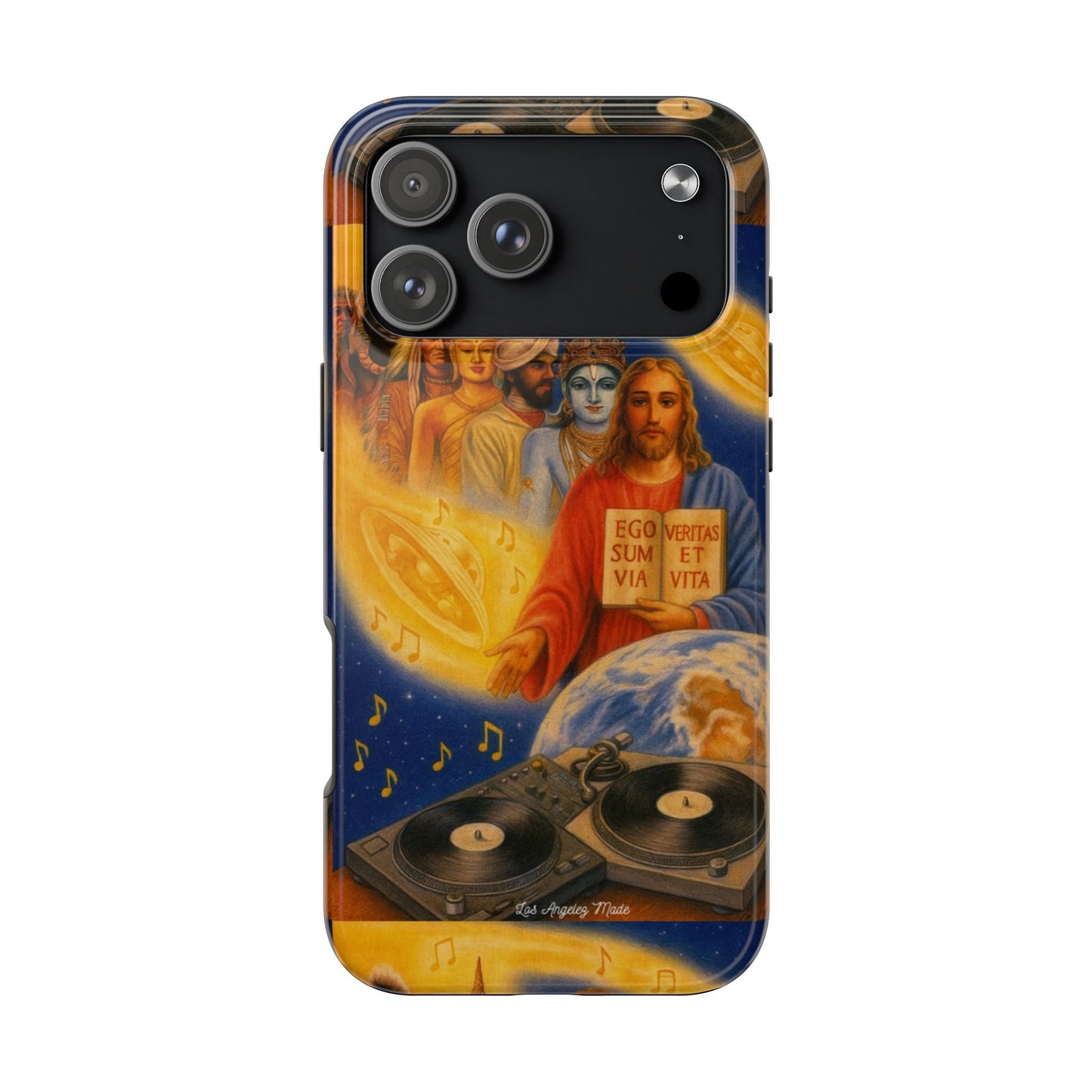 Los Angelez Made x God Is A DJ Tough Phone Case