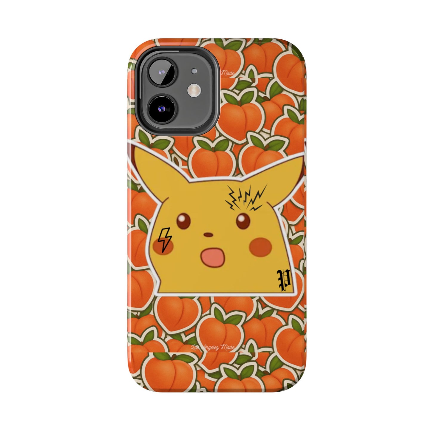 Los Angelez Made x Shocked Pika Peach Tough Phone Case
