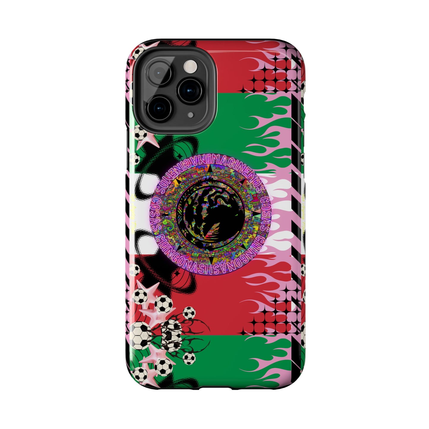 Los Angelez Made x Mexican Flag Tough Phone Case