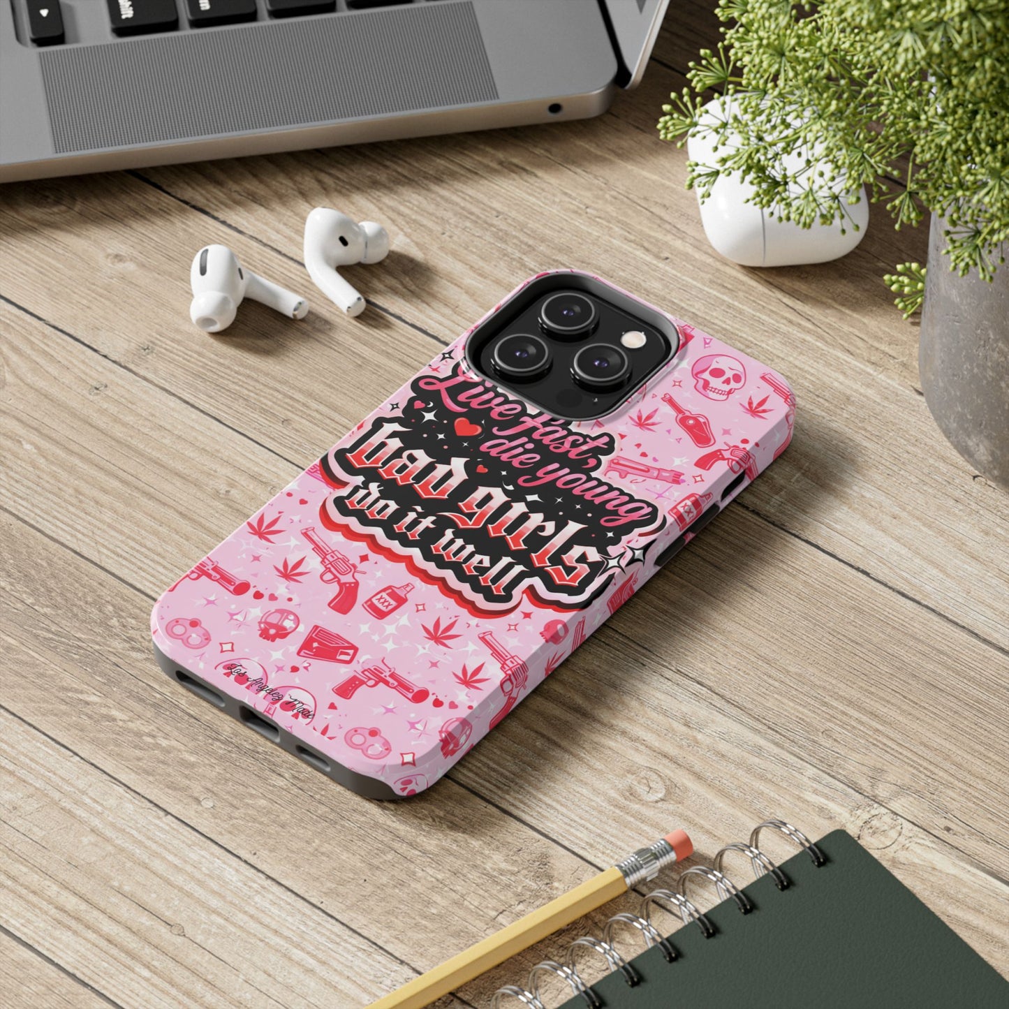 Los Angelez Made x "Live Fast, Die Young'' Tough Phone Case