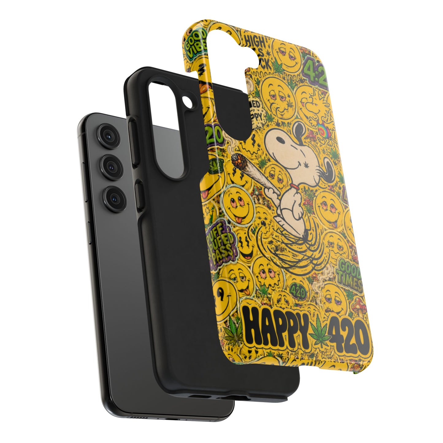 Los Angelez Made x 420 Happy Snoopy Tough Phone Case