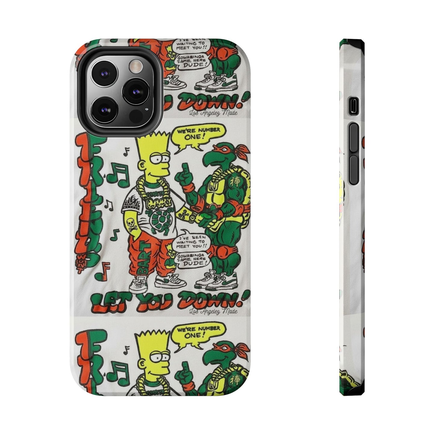 Los Angelez Made x Bart & TMNT Tough Phone Case
