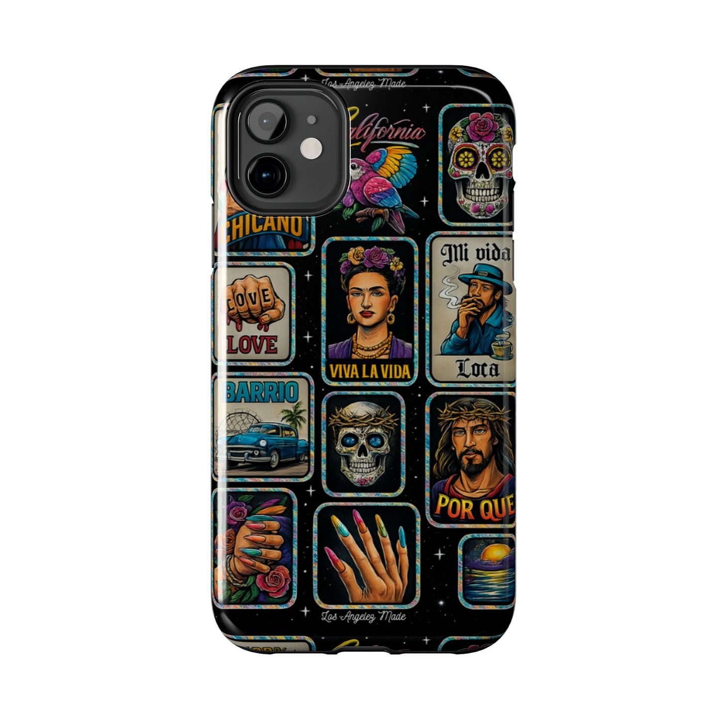Los Angelez Made x Chicano Vintage Stickers Tough Phone Case