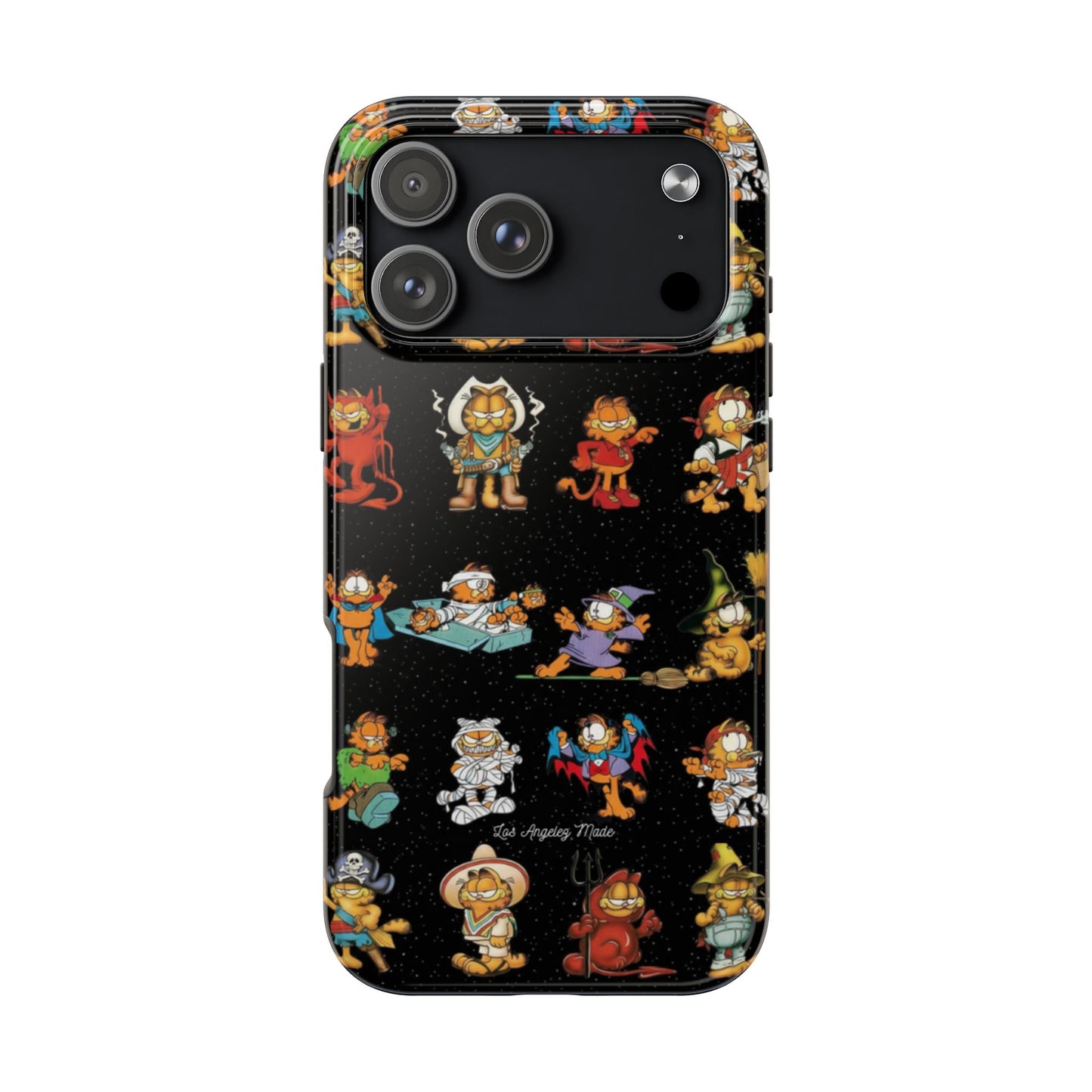 Los Angelez Made x Garfield Halloween Sticker Sheet Tough Phone Case
