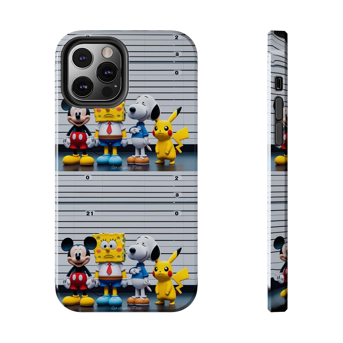 Los Angelez Made x Cartoon Police Line Up Tough Phone Case