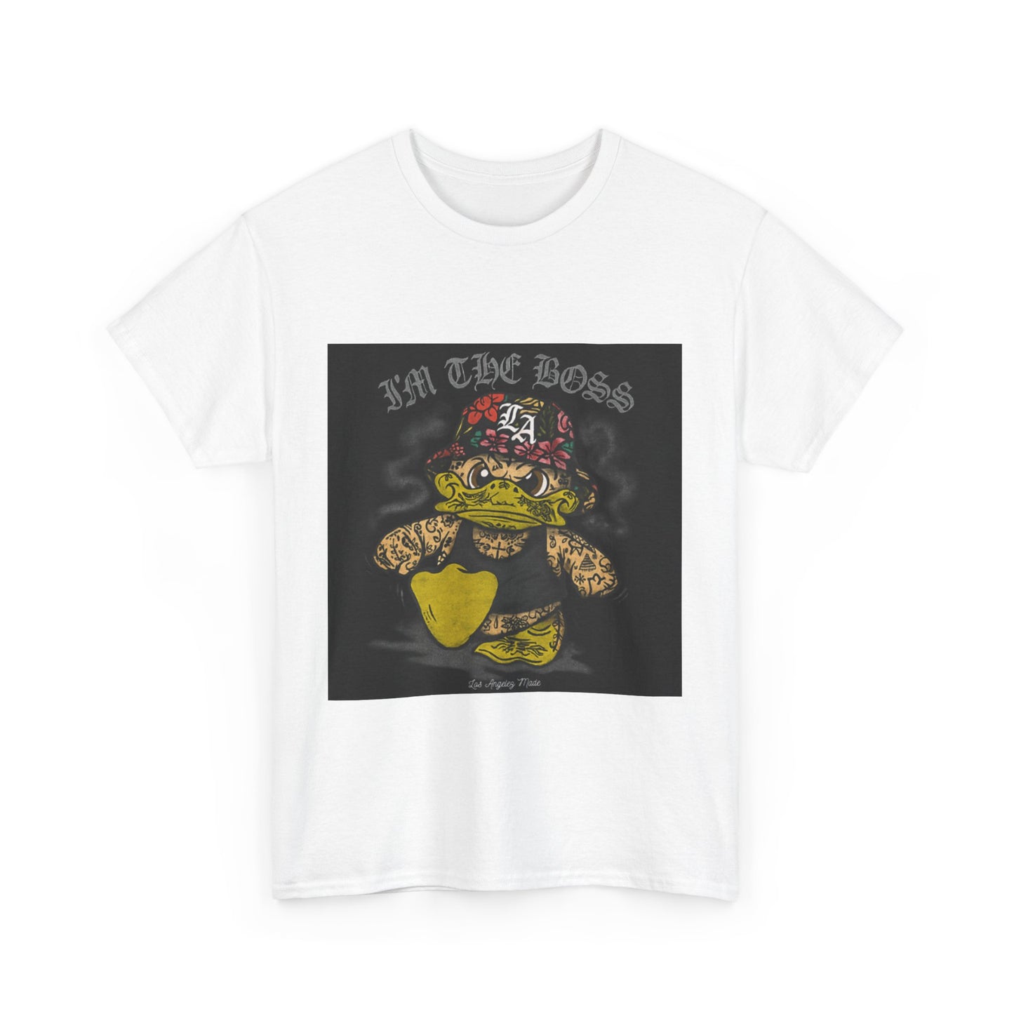 Los Angelez Made x I'm The Boss Duck Unisex Heavy Cotton T-Shirt