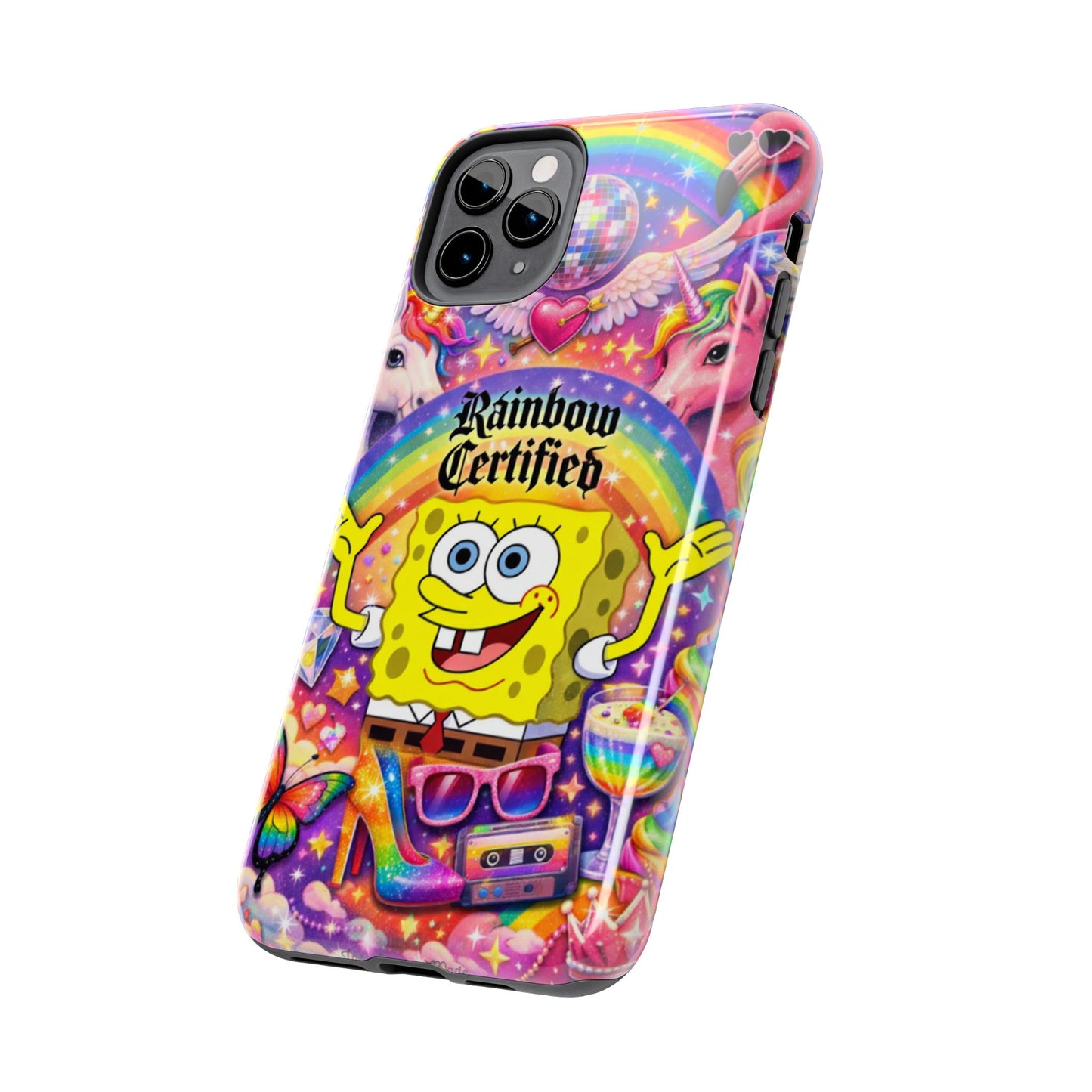 Los Angelez Made x Gay SpongeBob ''Rainbow Certified'' Tough Phone Case