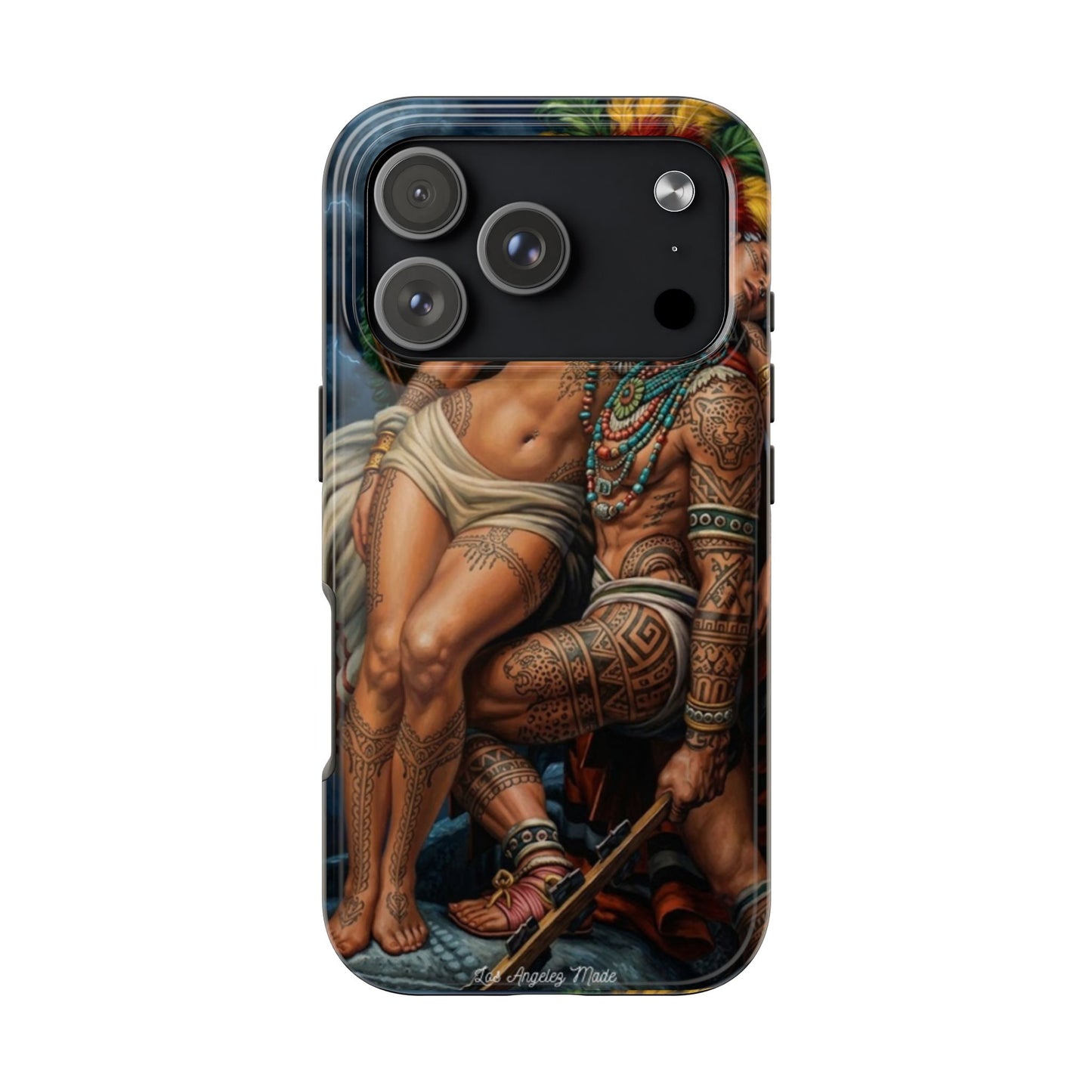 Los Angelez Made x Aztec Lesbian Pride Tough Phone Case