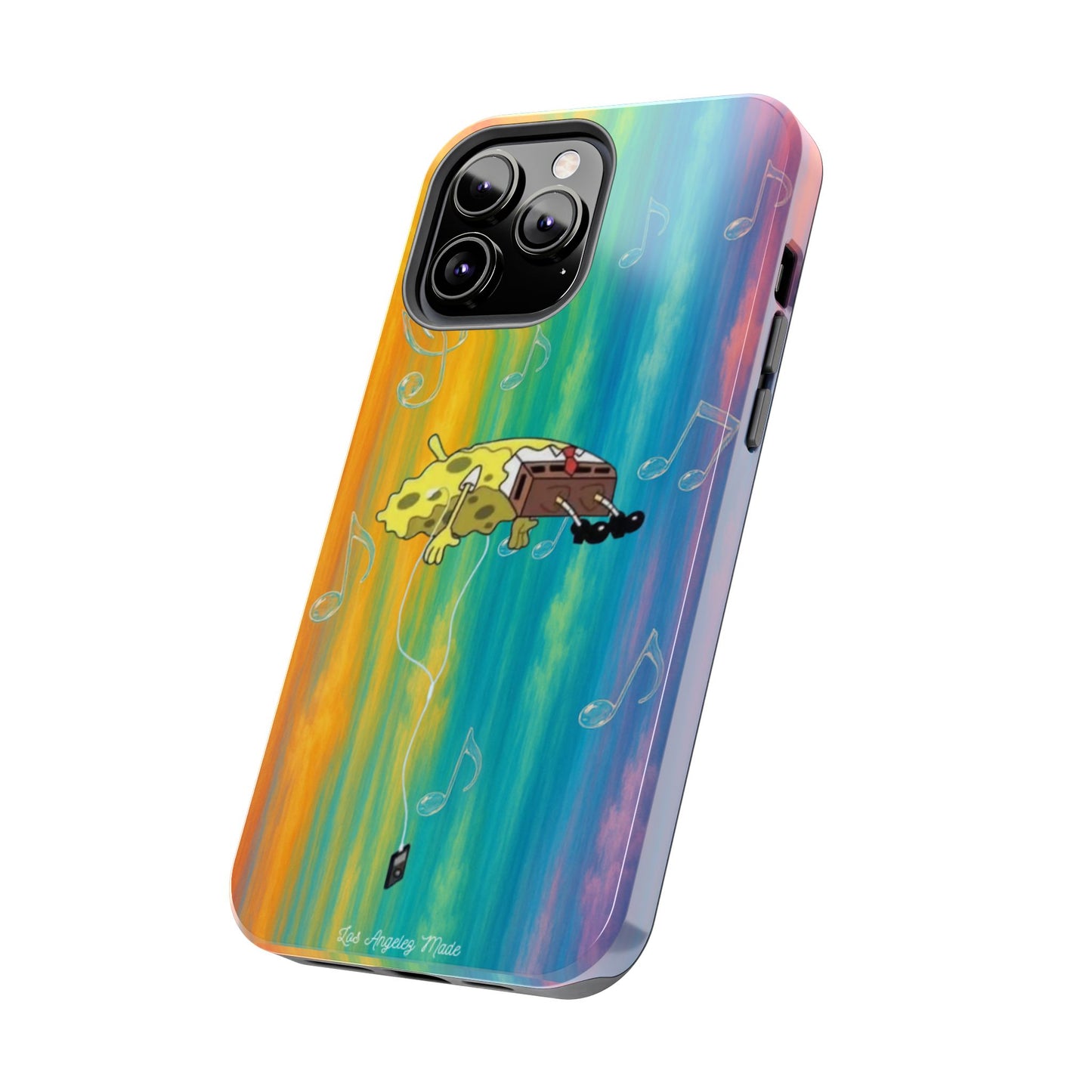 Los Angelez Made x Spongebob Music Is Life Tough Phone Case