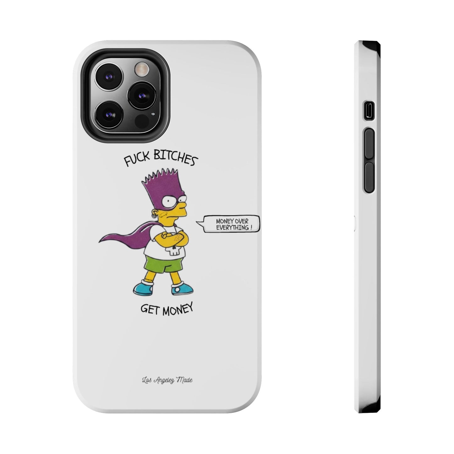 Los Angelez Made x Bart Get Money Tough Phone Case