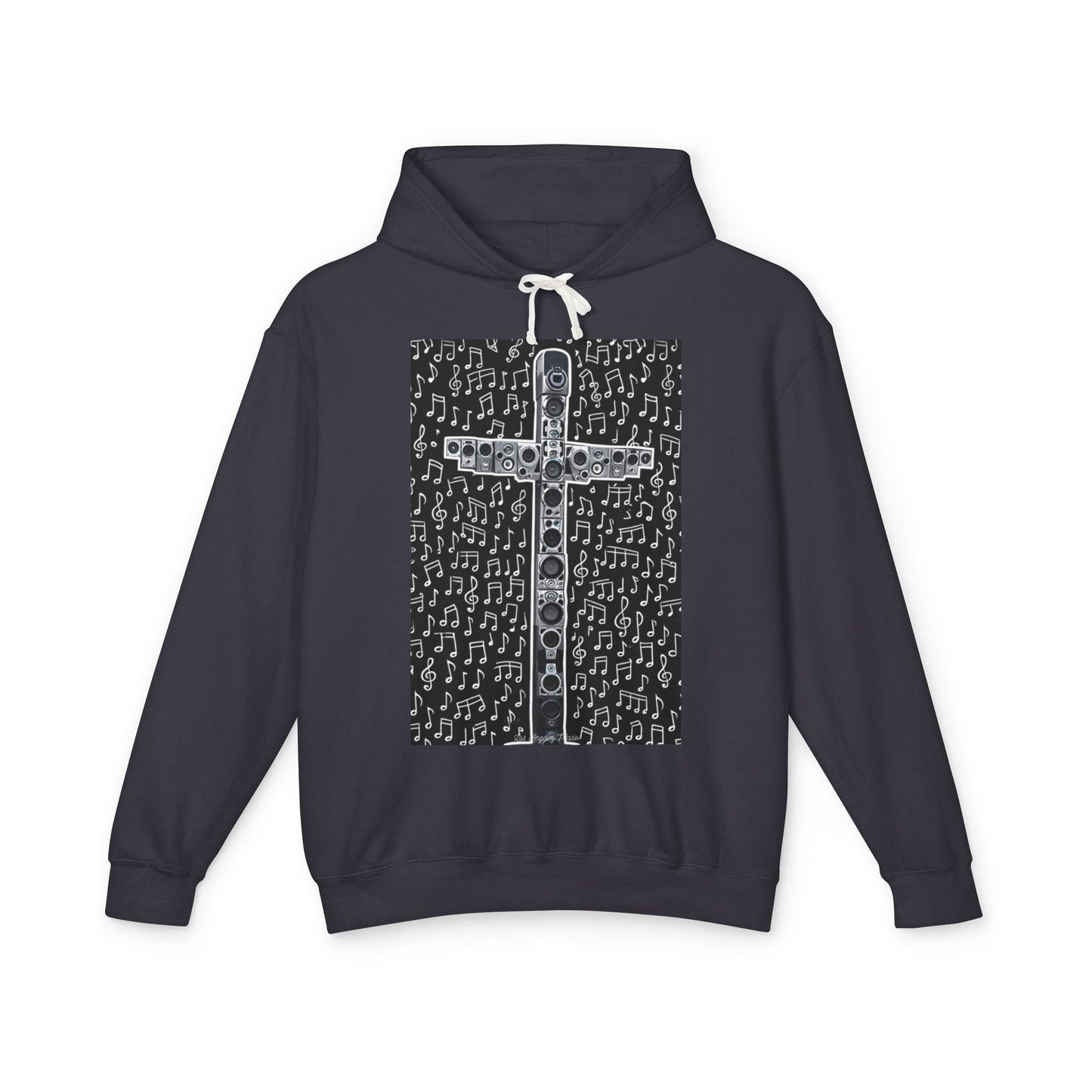 Los Angelez Made x Music is God Unisex Lightweight Hooded Sweatshirt