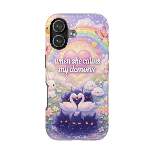 Los Angelez Made x ''When She Calms My Demons'' Tough Phone Case
