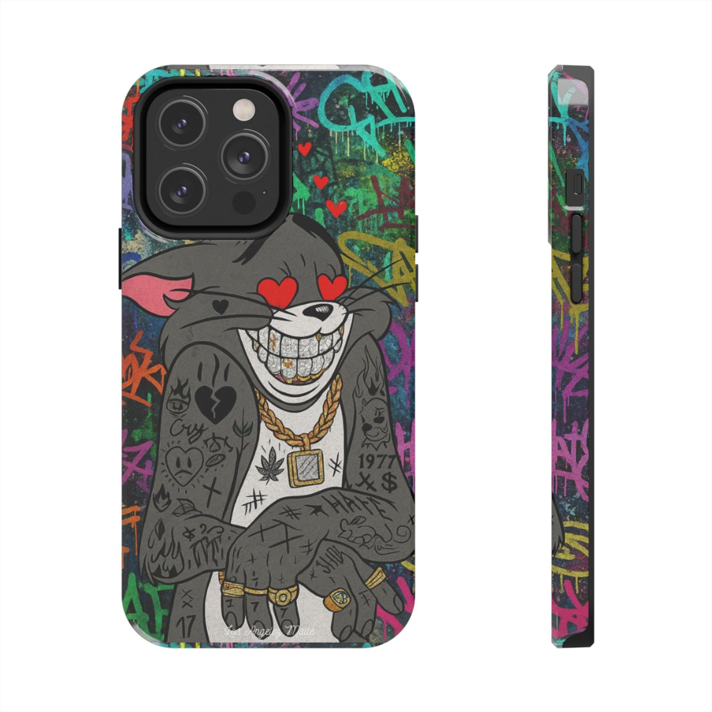 Los Angelez Made x Tom In Love Tough Phone Case