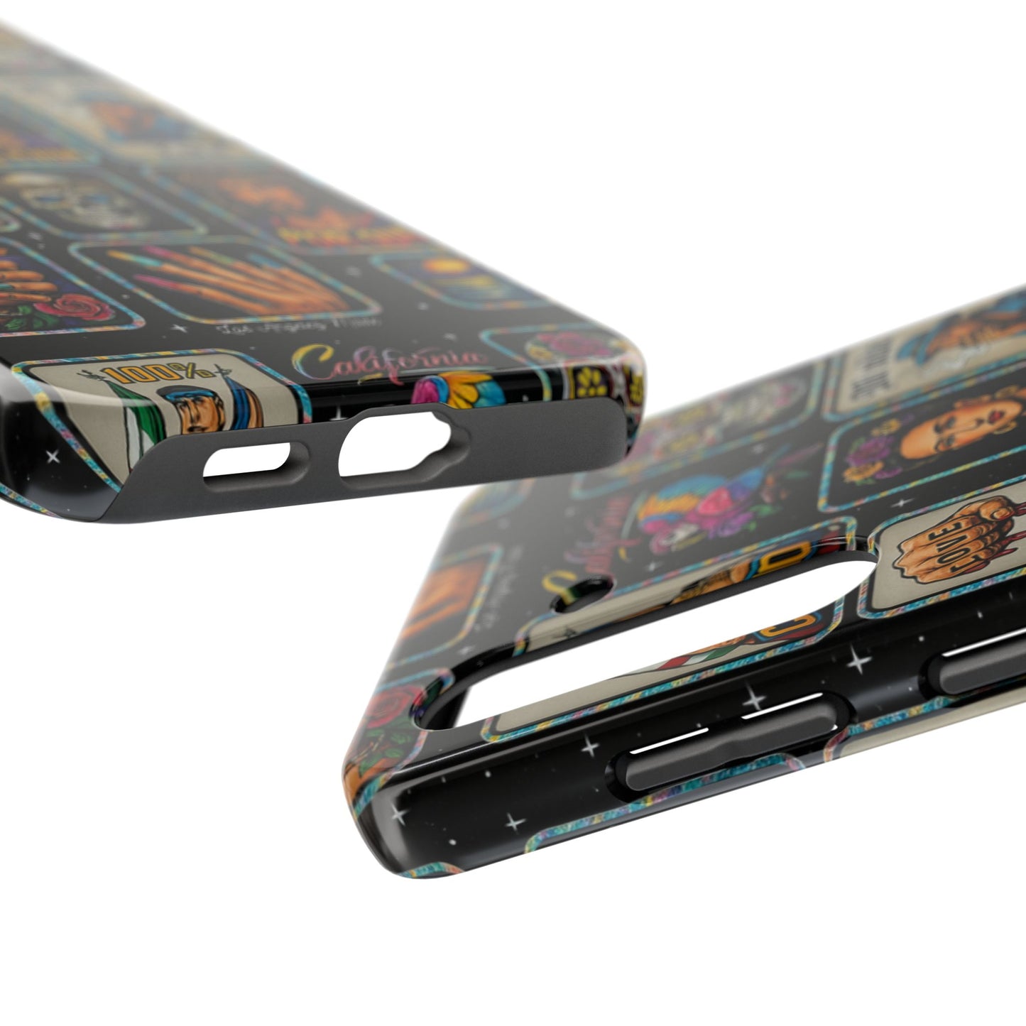 Los Angelez Made x Chicano Vintage Stickers Tough Phone Case