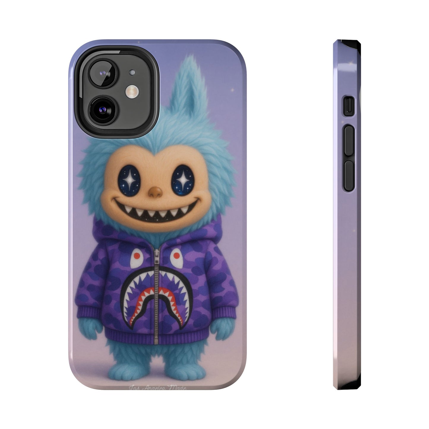 Los Angelez Made x Labubu BAPE Hoodie Tough Phone Case