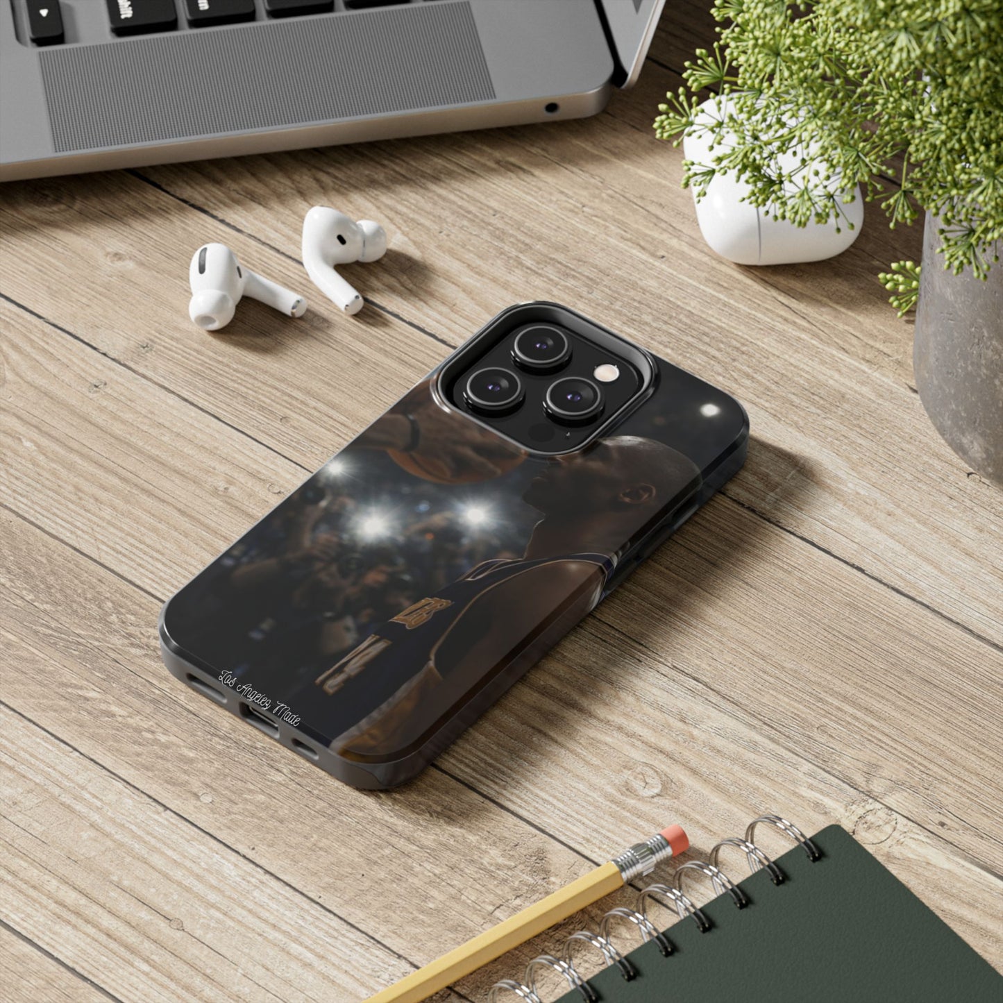 Los Angelez Made x Kobe Focused On Greatness Tough Phone Case