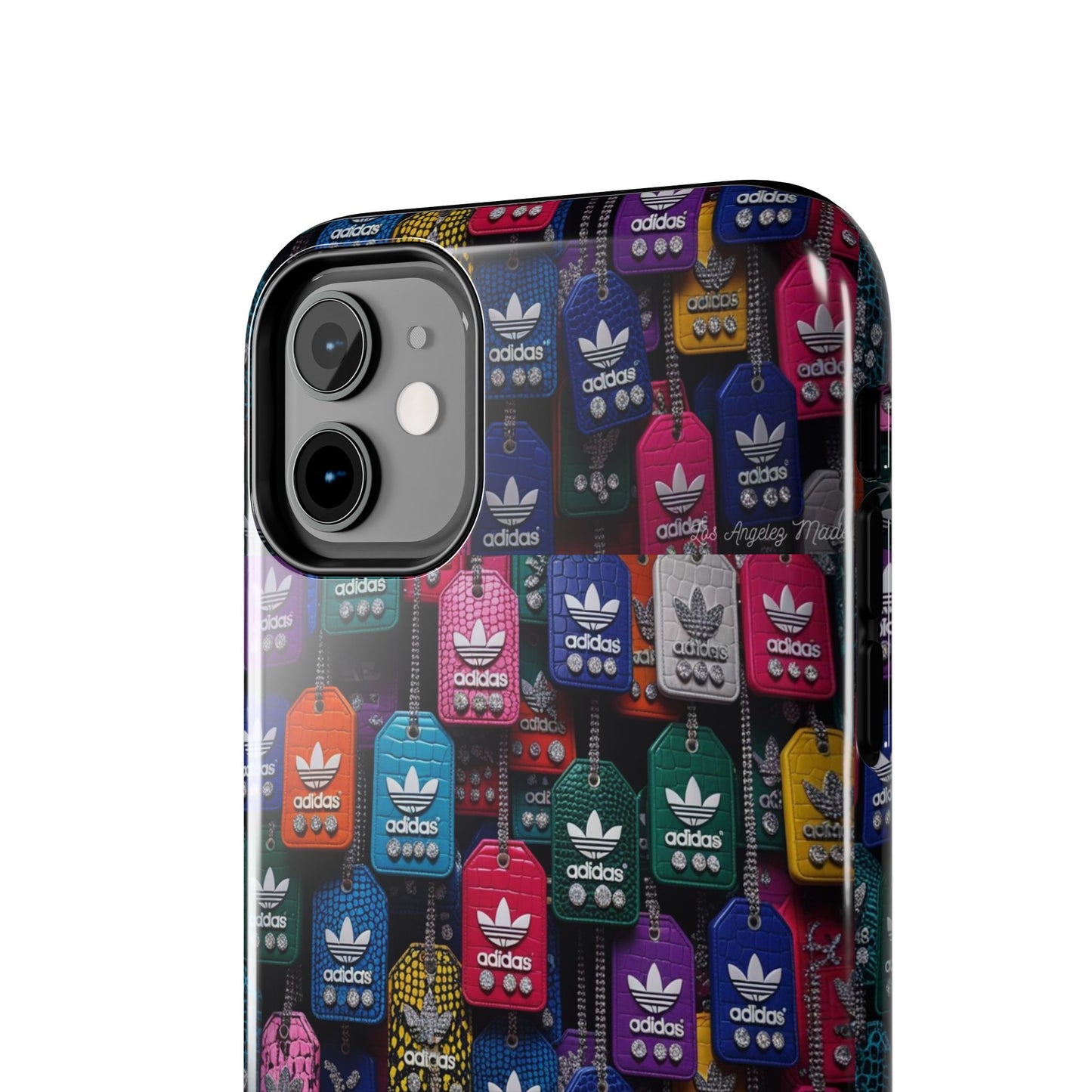 Los Angelez Made x Adidas Leather Tags Tough Phone Case