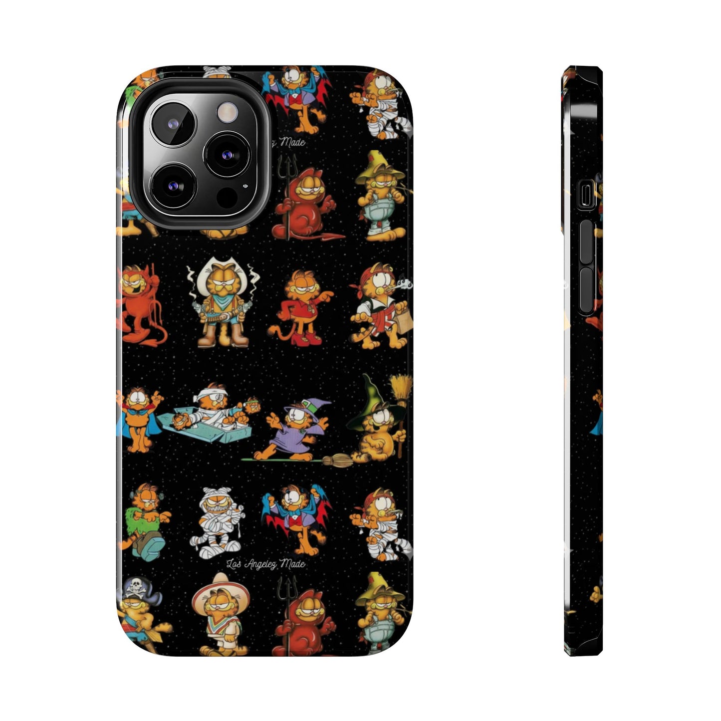 Los Angelez Made x Garfield Halloween Sticker Sheet Tough Phone Case