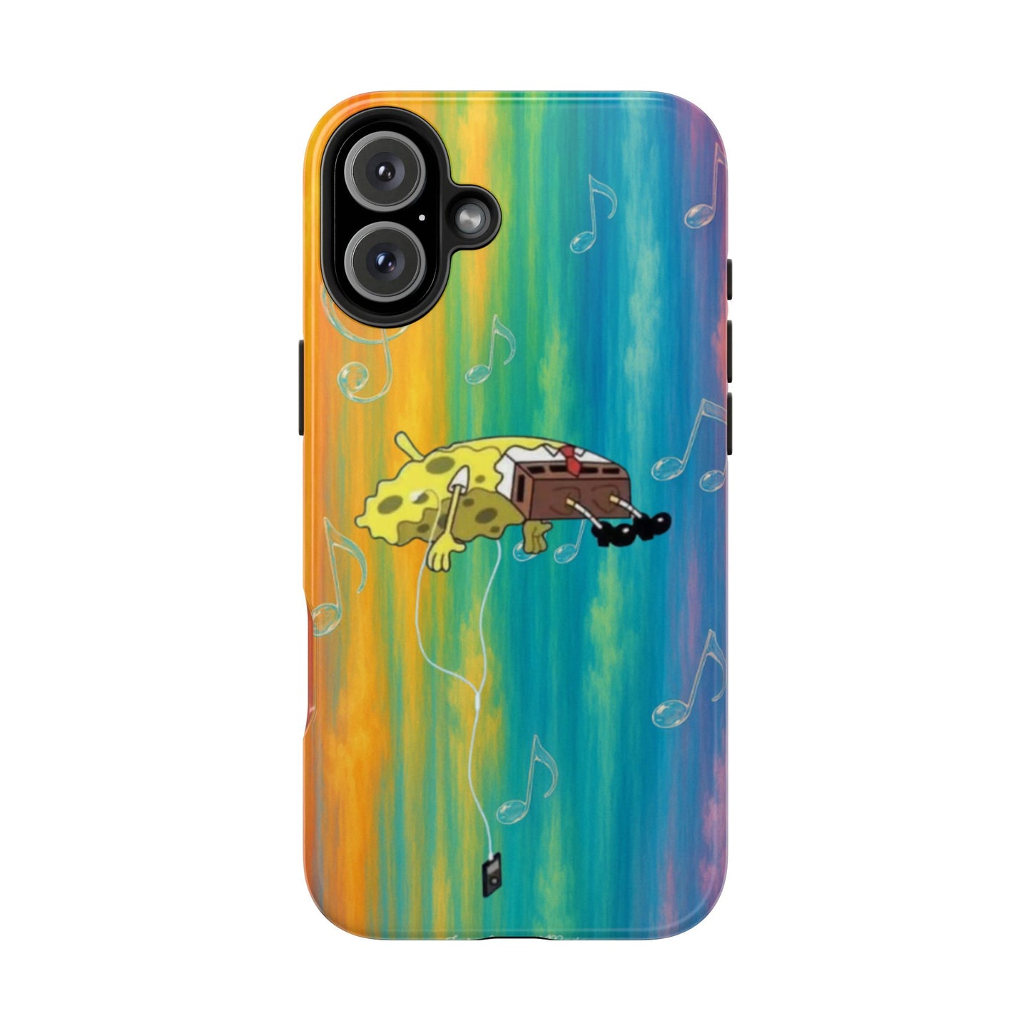 Los Angelez Made x Spongebob Music Is Life Tough Phone Case