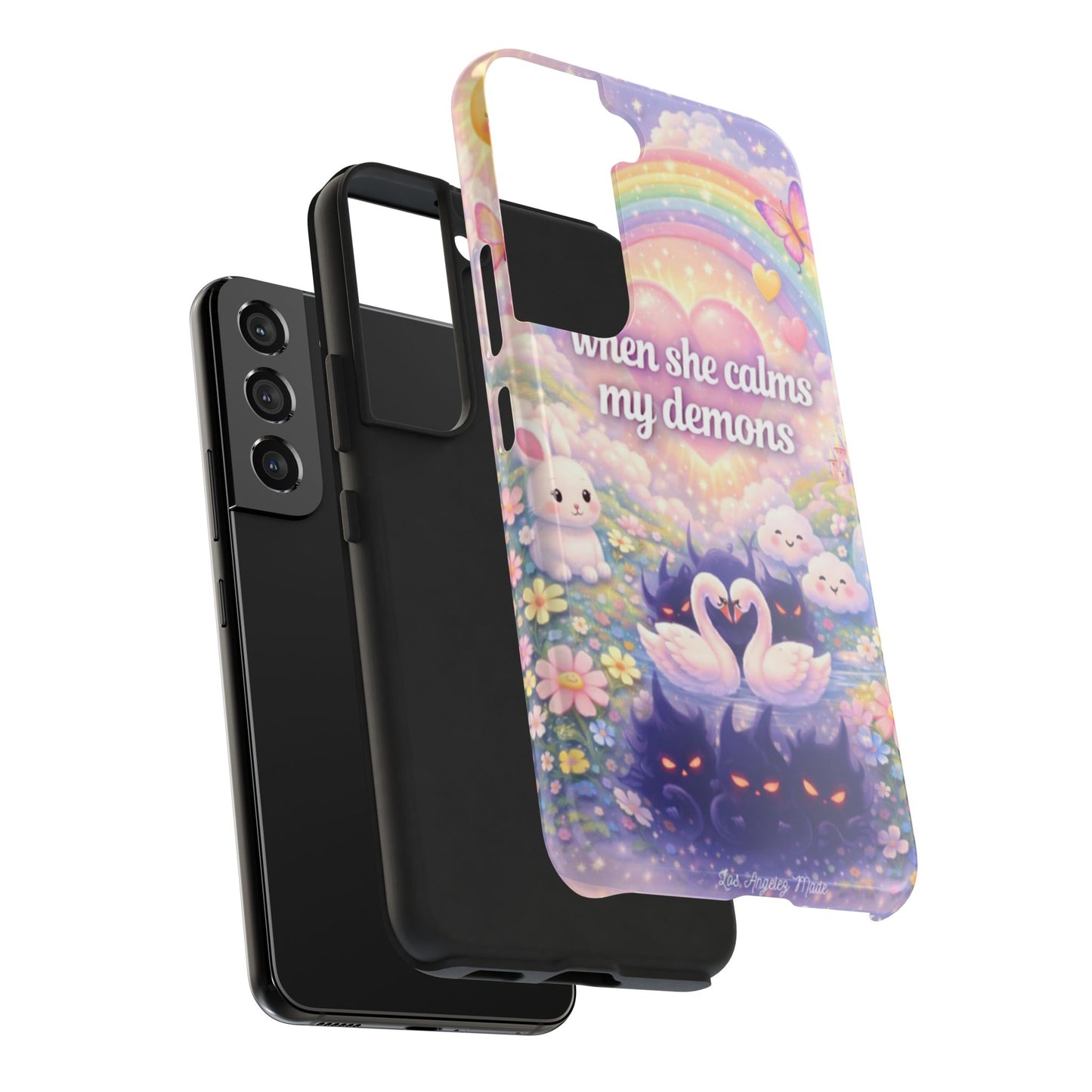 Los Angelez Made x ''When She Calms My Demons'' Tough Phone Case