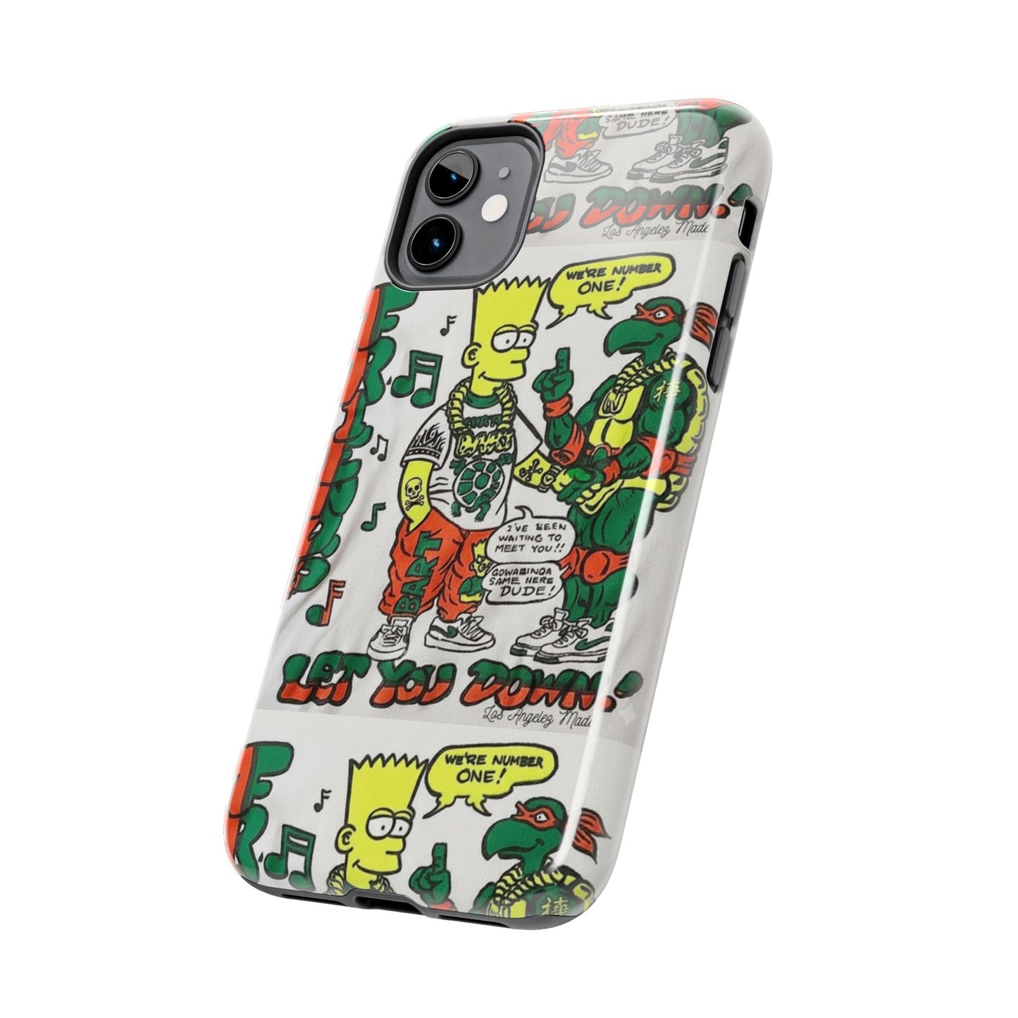 Los Angelez Made x Bart & TMNT Tough Phone Case