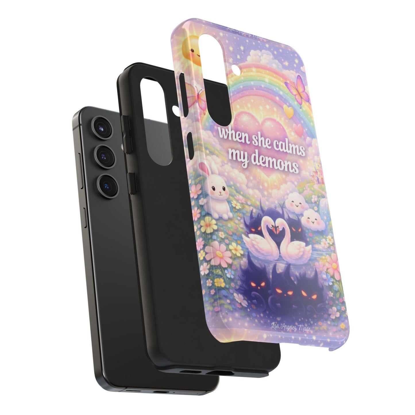 Los Angelez Made x ''When She Calms My Demons'' Tough Phone Case