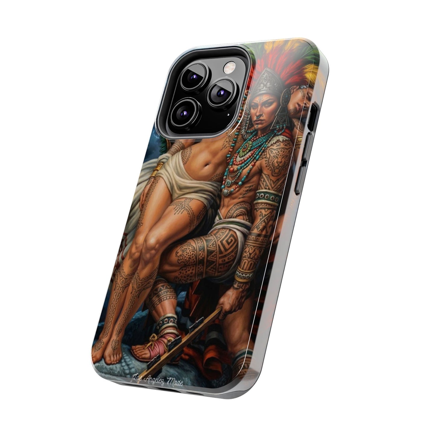 Los Angelez Made x Aztec Lesbian Pride Tough Phone Case