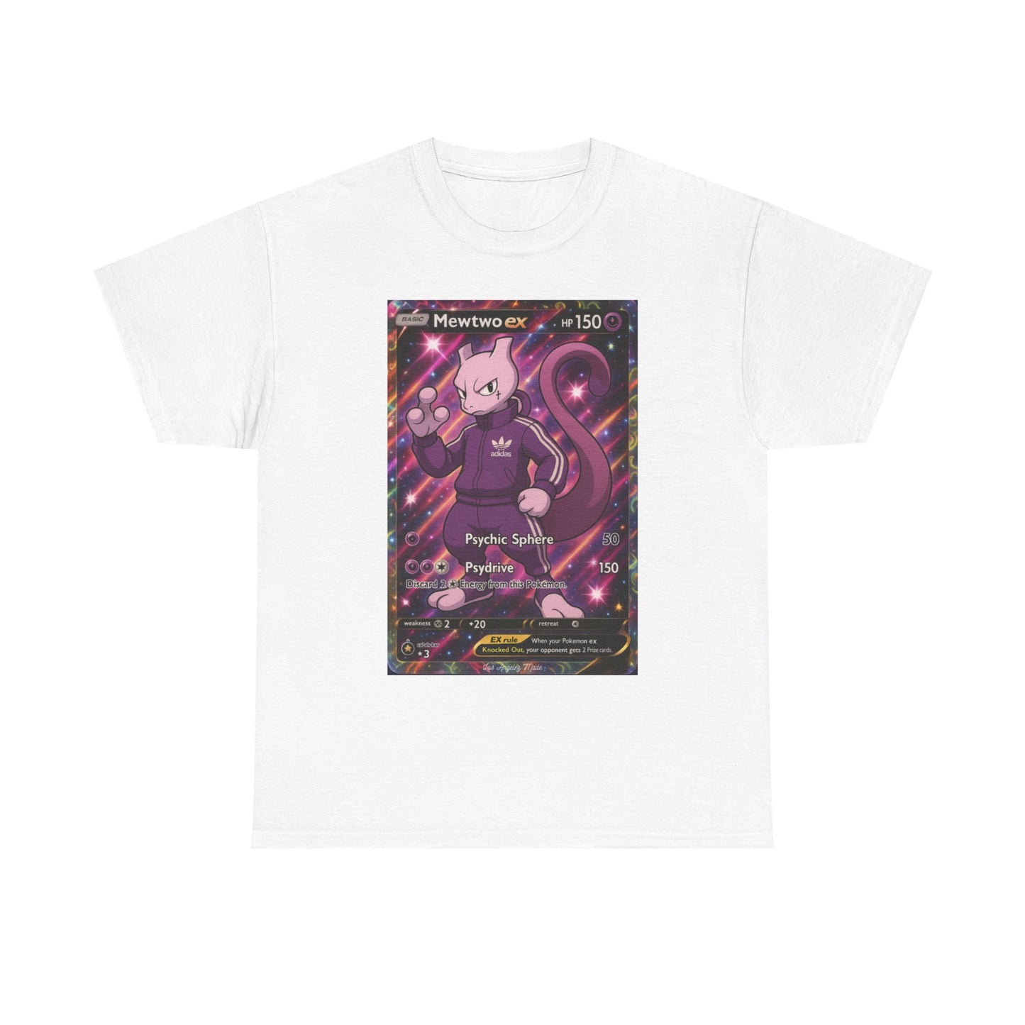 Los Angelez Made x Mew Two Card Unisex Heavy Cotton T-Shirt