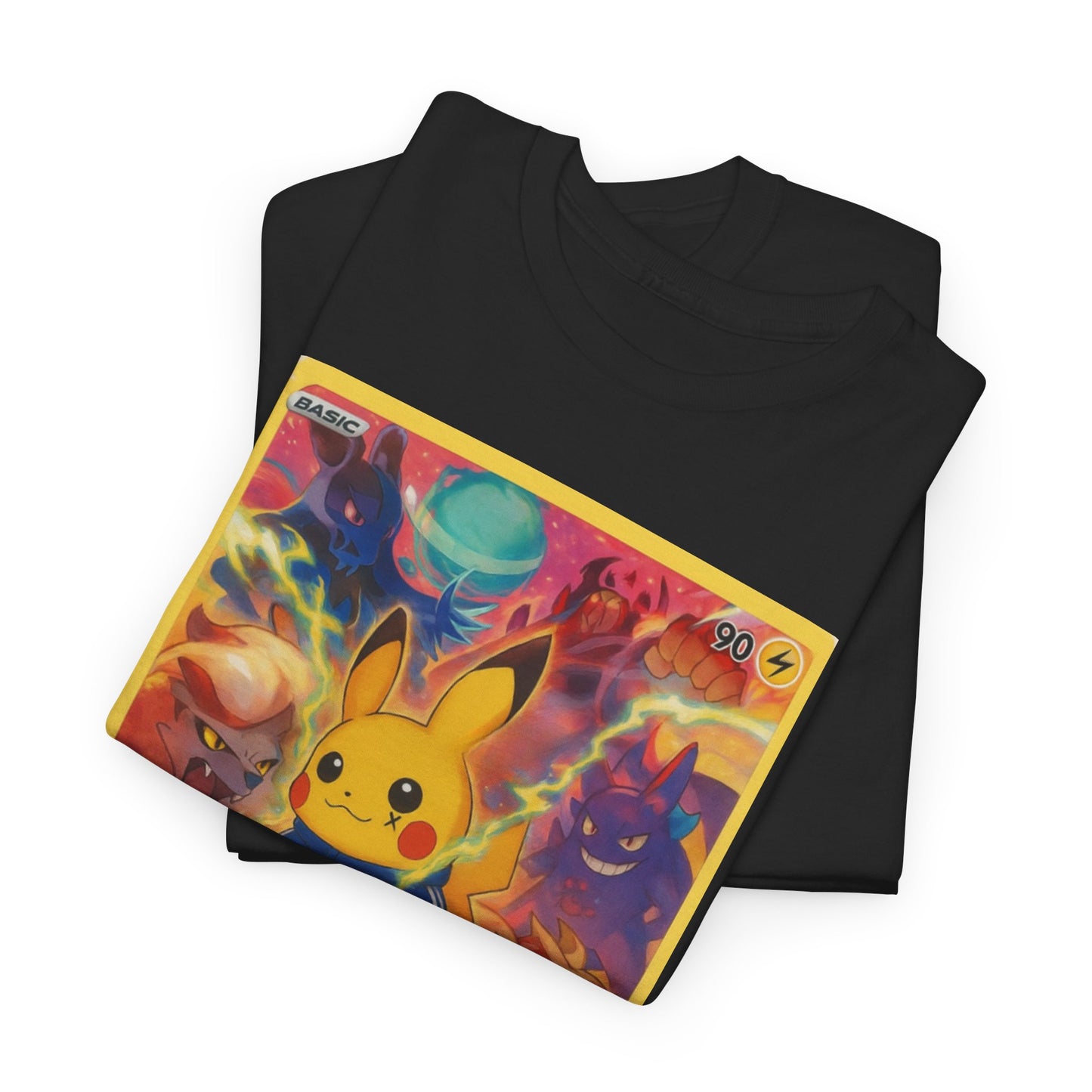 Los Angelez Made x Pika Card Unisex Heavy Cotton T-Shirt