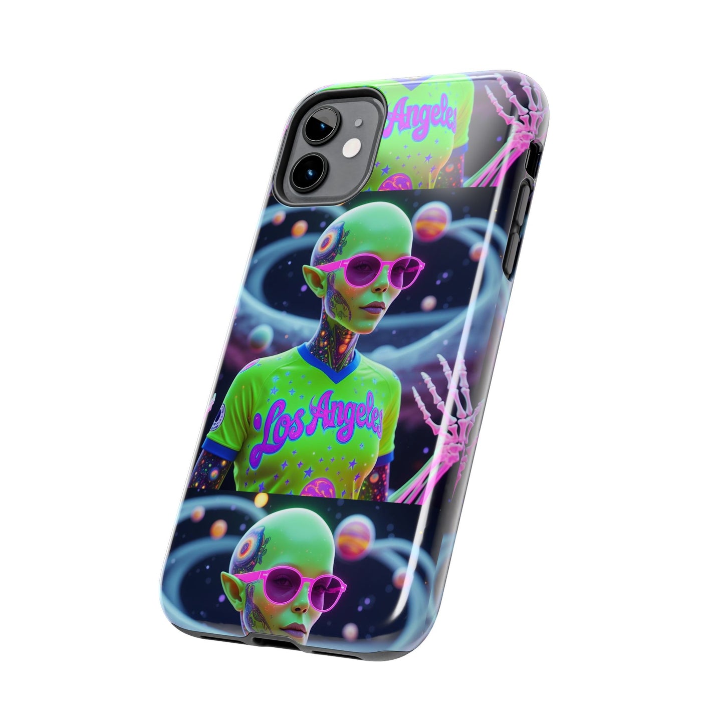 Los Angelez Made x Neon Alien Tough Phone Case