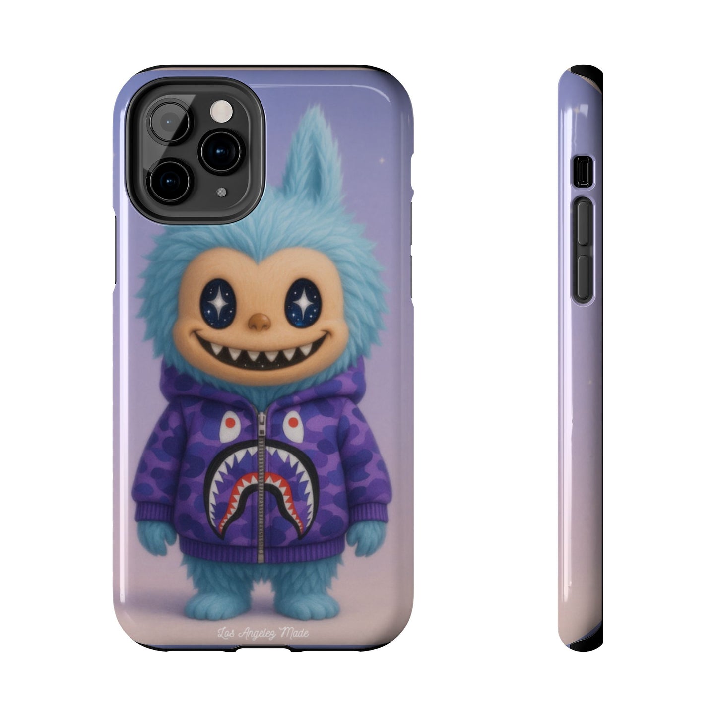 Los Angelez Made x Labubu BAPE Hoodie Tough Phone Case