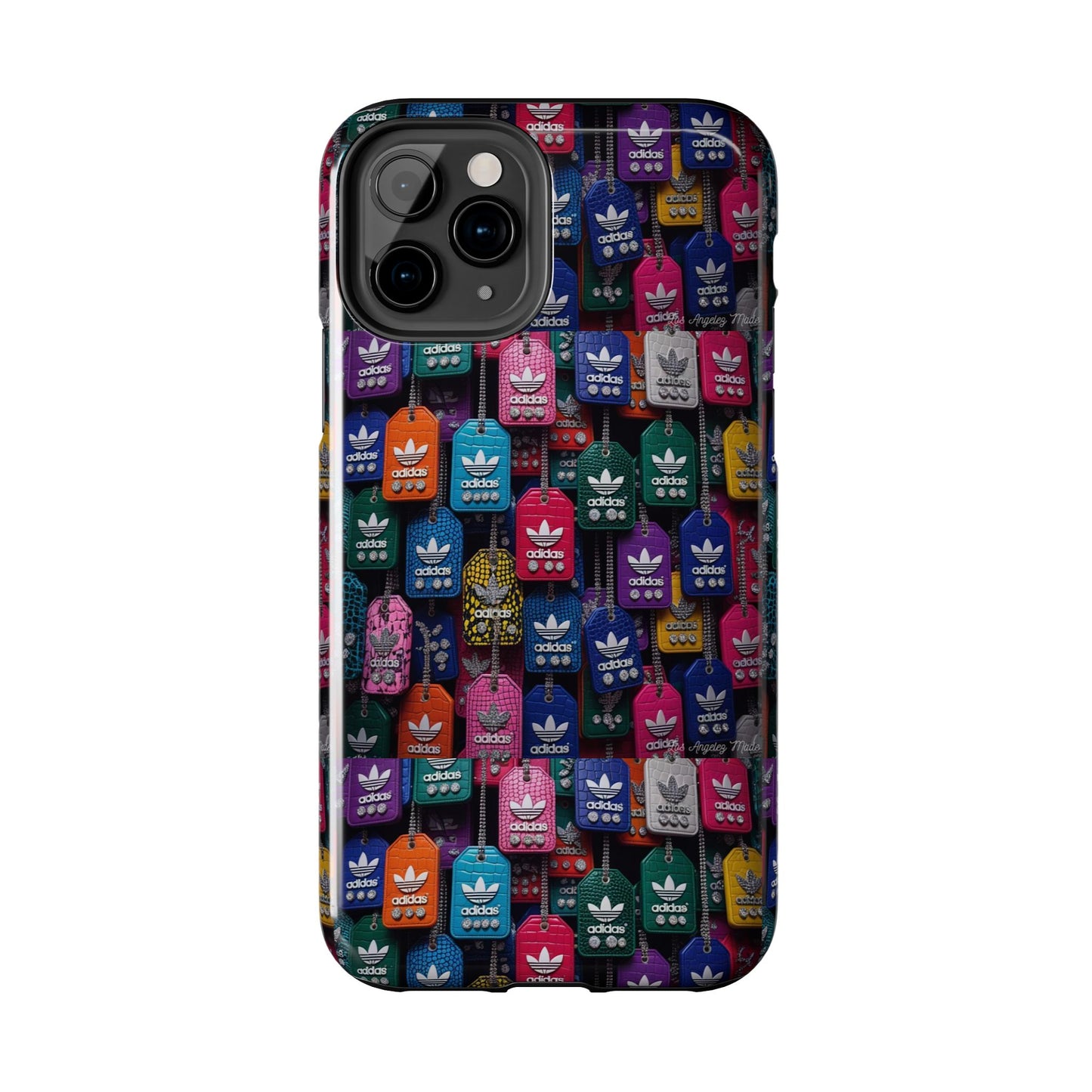 Los Angelez Made x Adidas Leather Tags Tough Phone Case