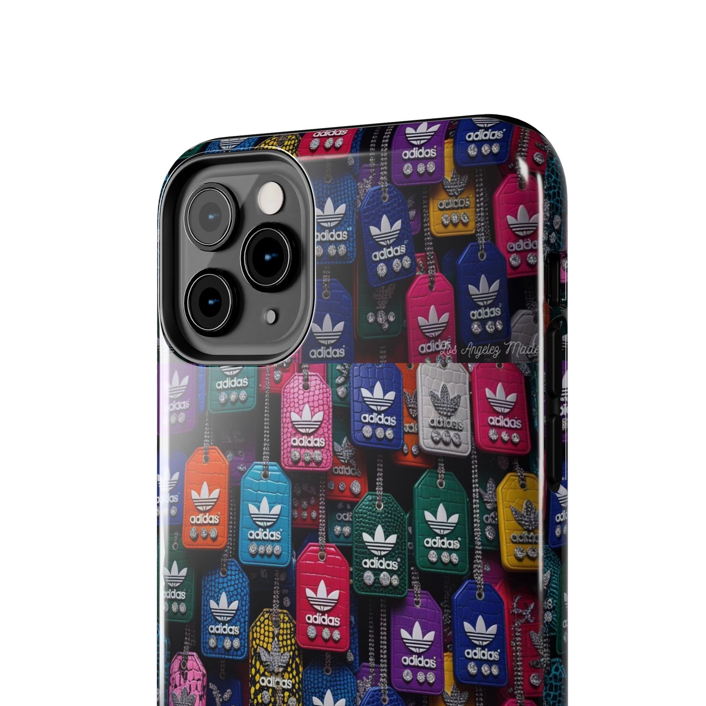 Los Angelez Made x Adidas Leather Tags Tough Phone Case