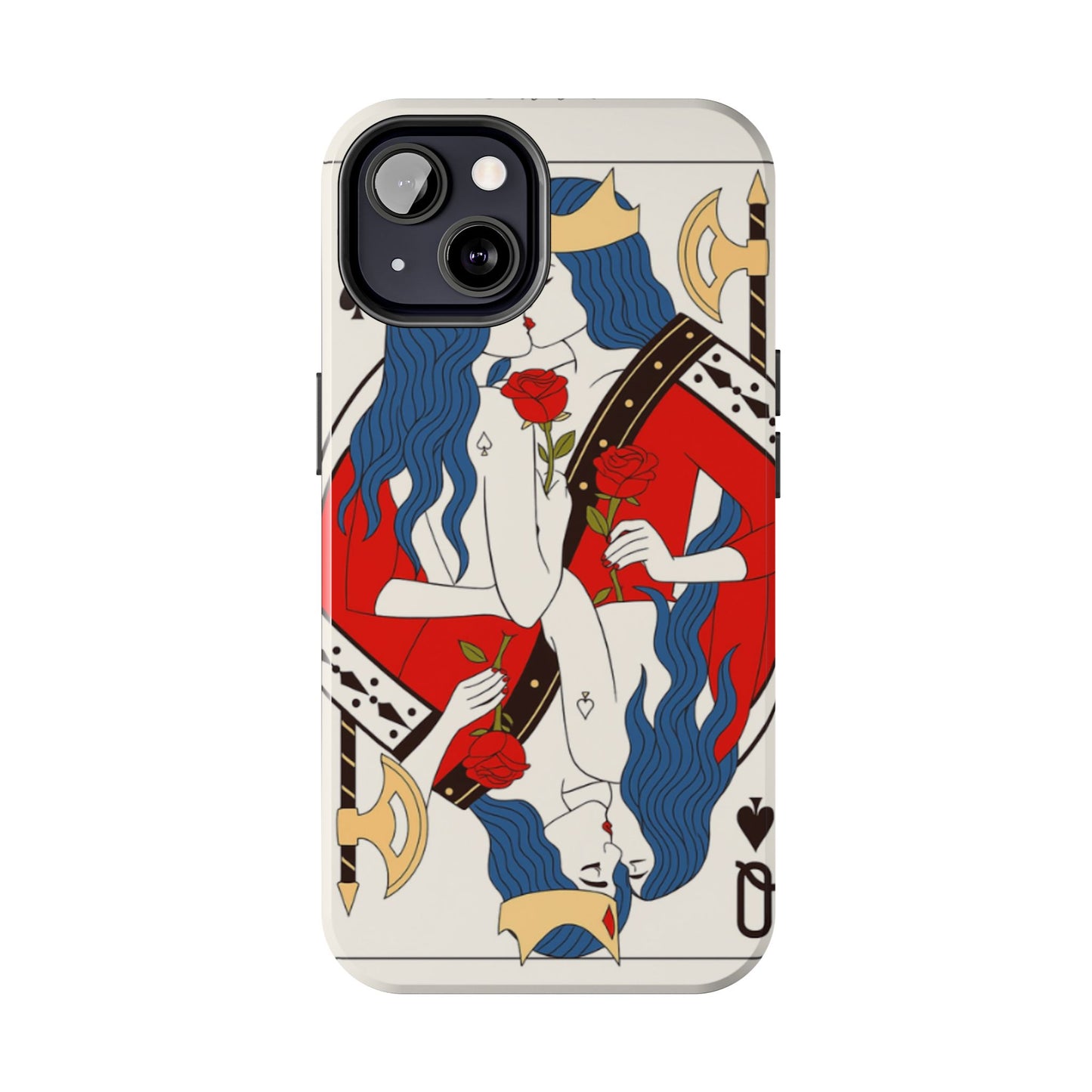 Los Angelez Made x Two Queens Card Tough Phone Case