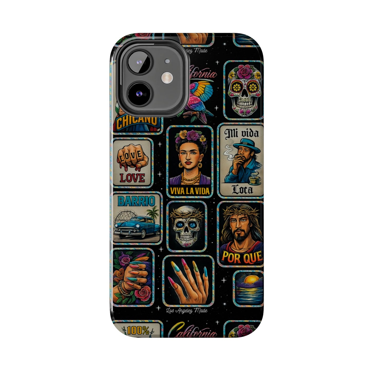 Los Angelez Made x Chicano Vintage Stickers Tough Phone Case