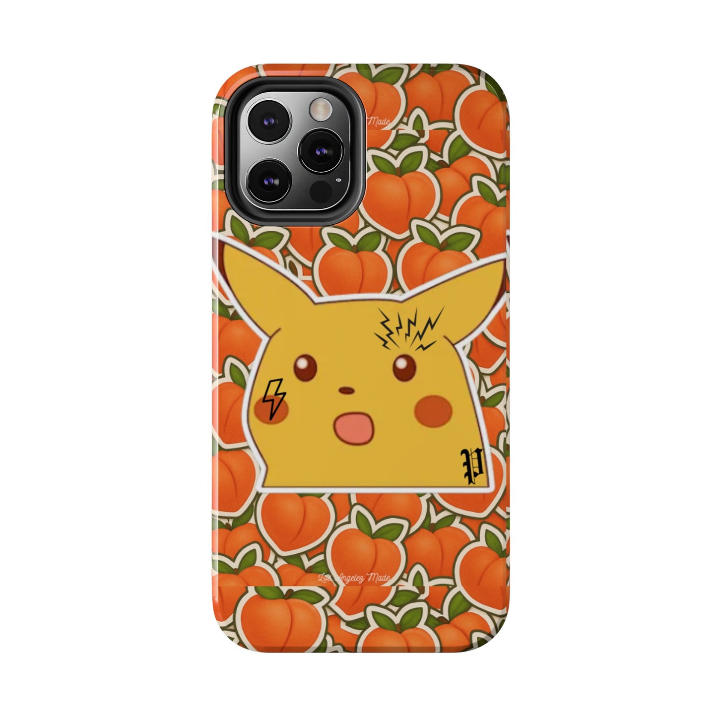 Los Angelez Made x Shocked Pika Peach Tough Phone Case