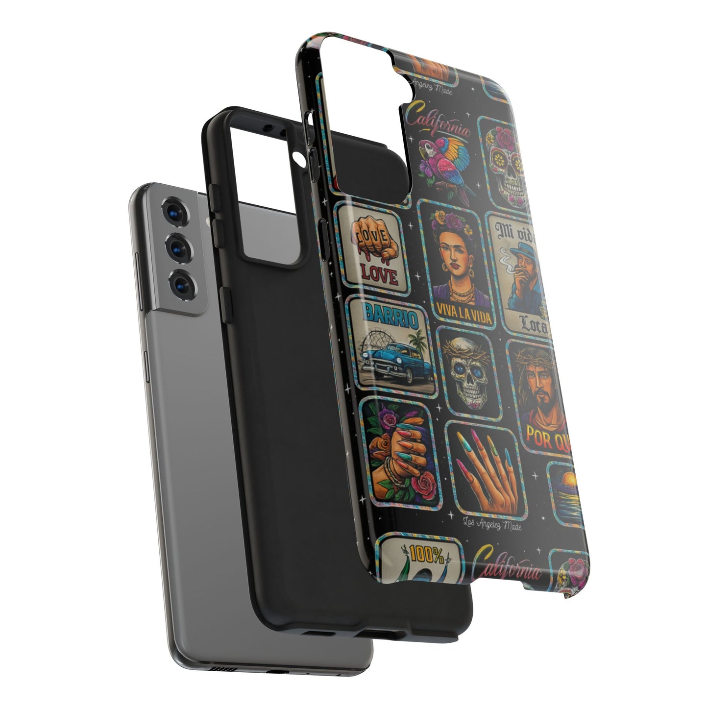 Los Angelez Made x Chicano Vintage Stickers Tough Phone Case