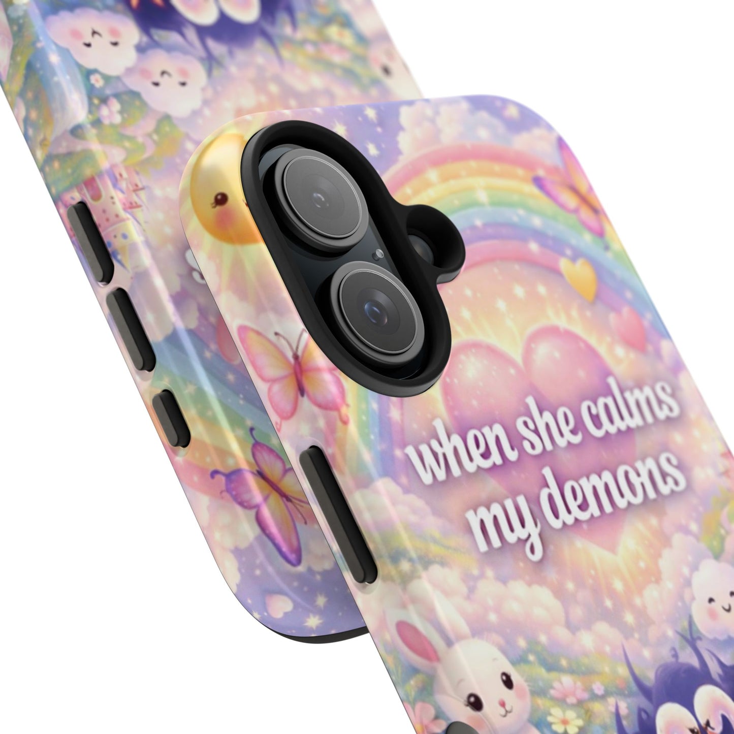 Los Angelez Made x ''When She Calms My Demons'' Tough Phone Case