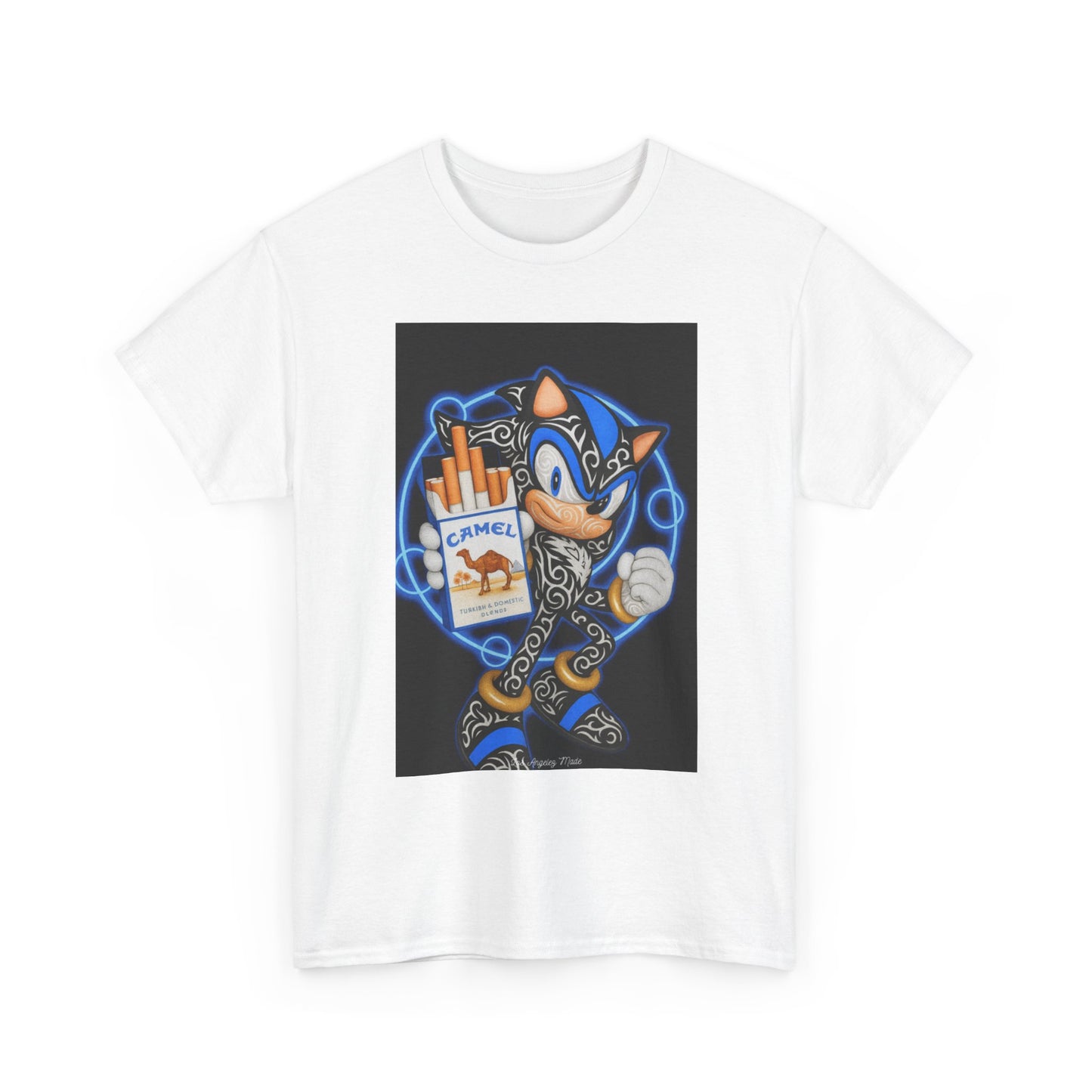 Los Angelez Made x Sonic With Camels Unisex Heavy Cotton T-Shirt
