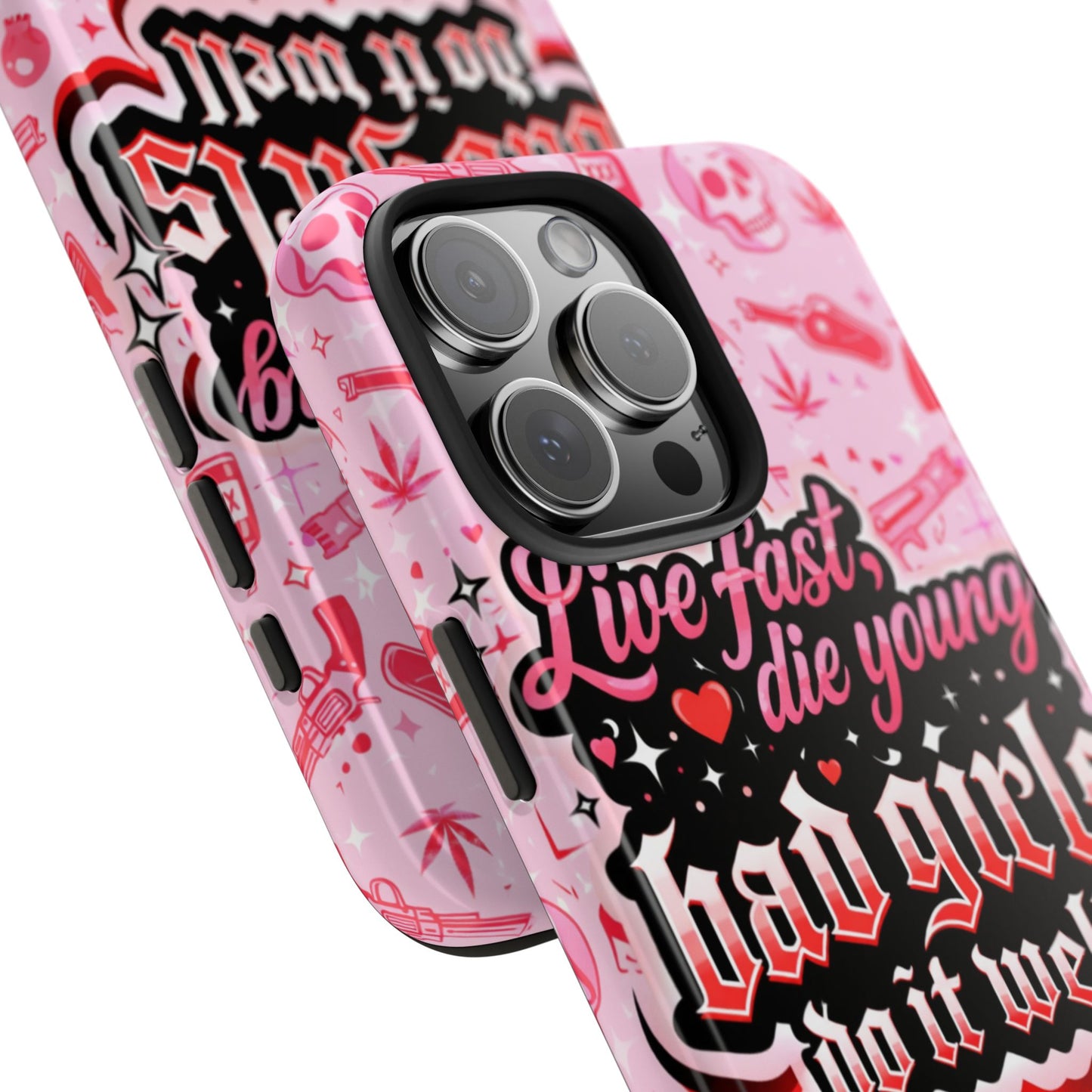 Los Angelez Made x "Live Fast, Die Young'' Tough Phone Case
